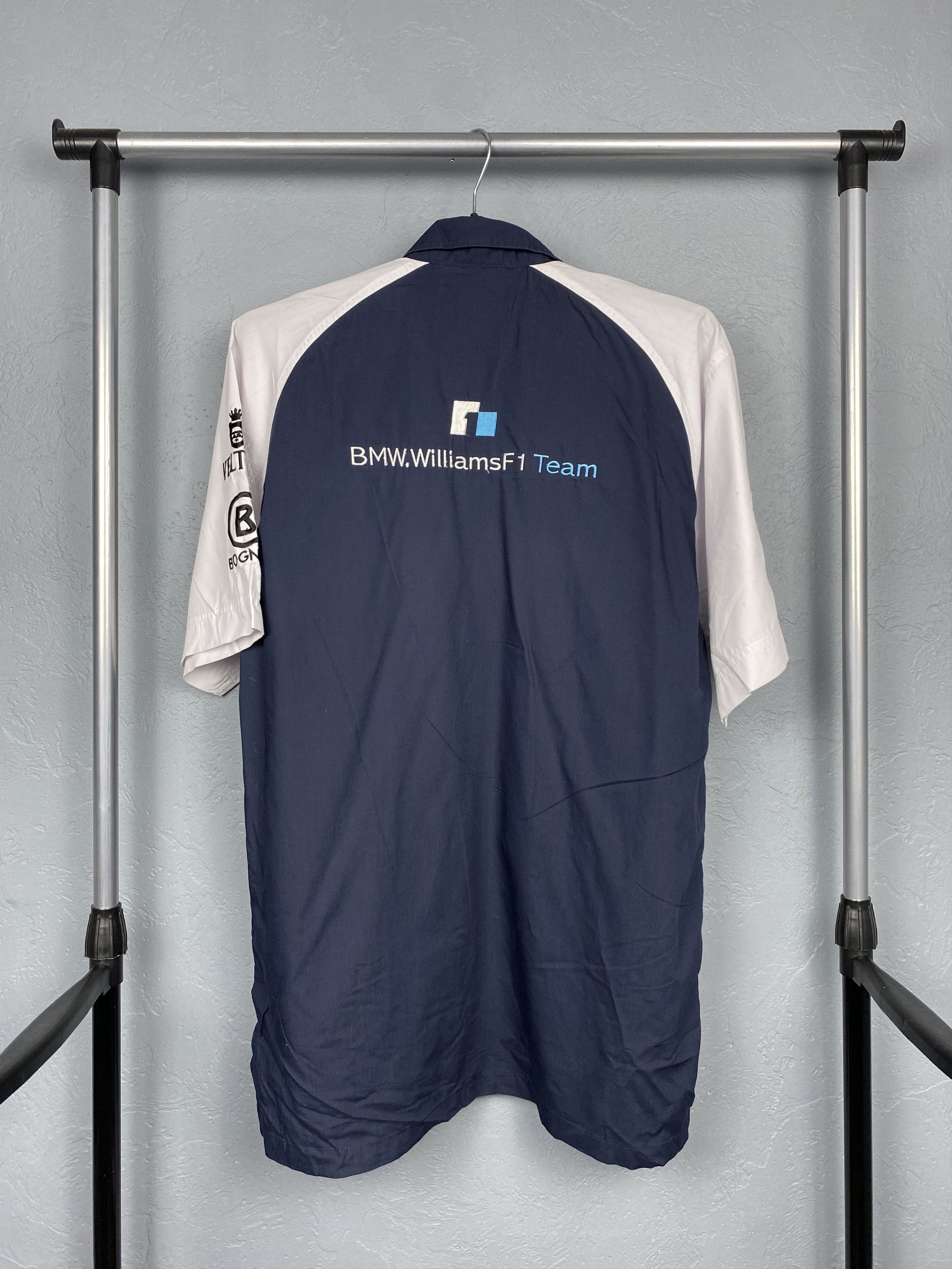 BMW BMW William F1 Team Short Sleeve Shirt Racing Y2K Size US XL / EU 56 / 4 - 6 Thumbnail