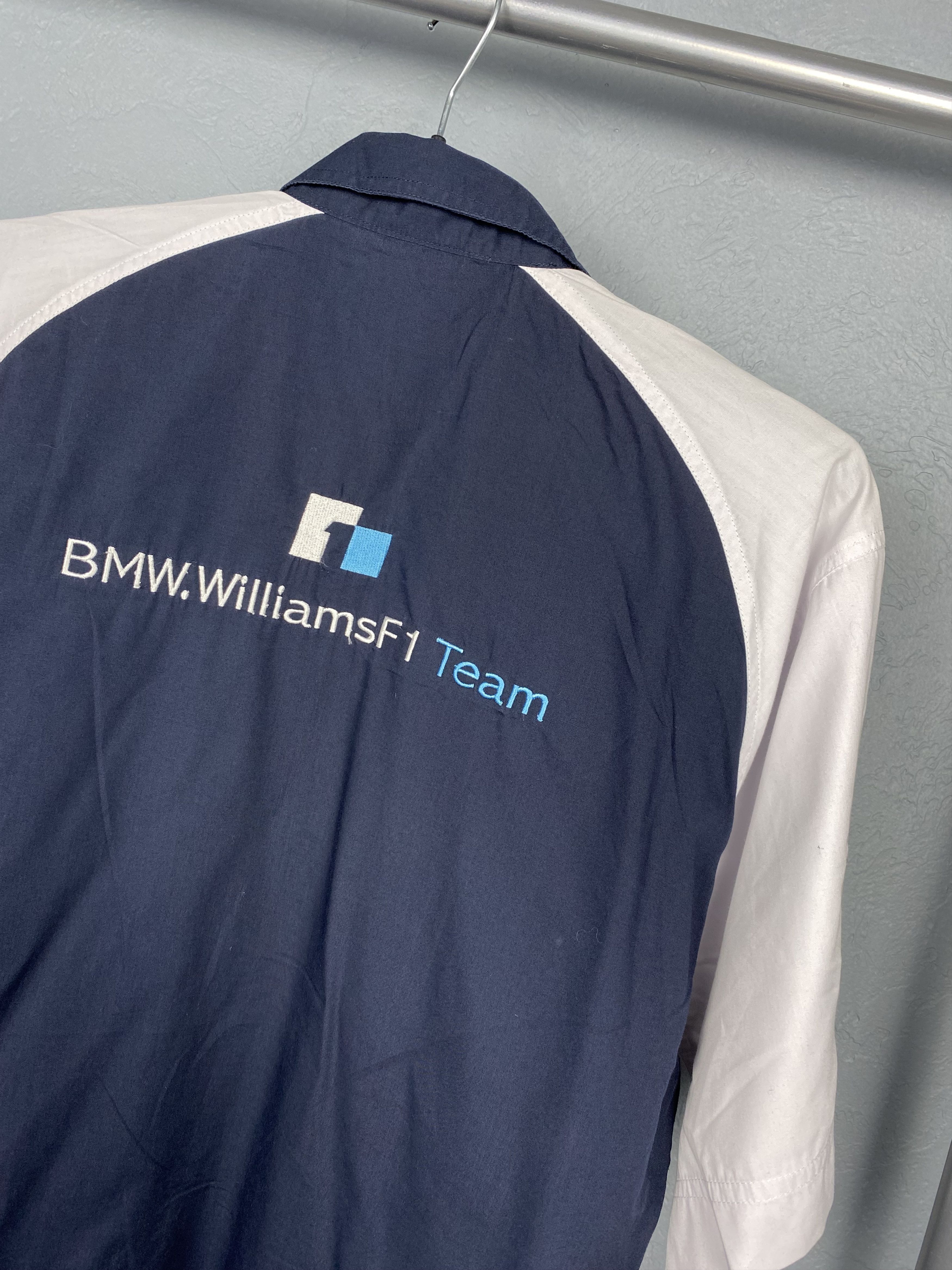 BMW BMW William F1 Team Short Sleeve Shirt Racing Y2K Size US XL / EU 56 / 4 - 7 Thumbnail