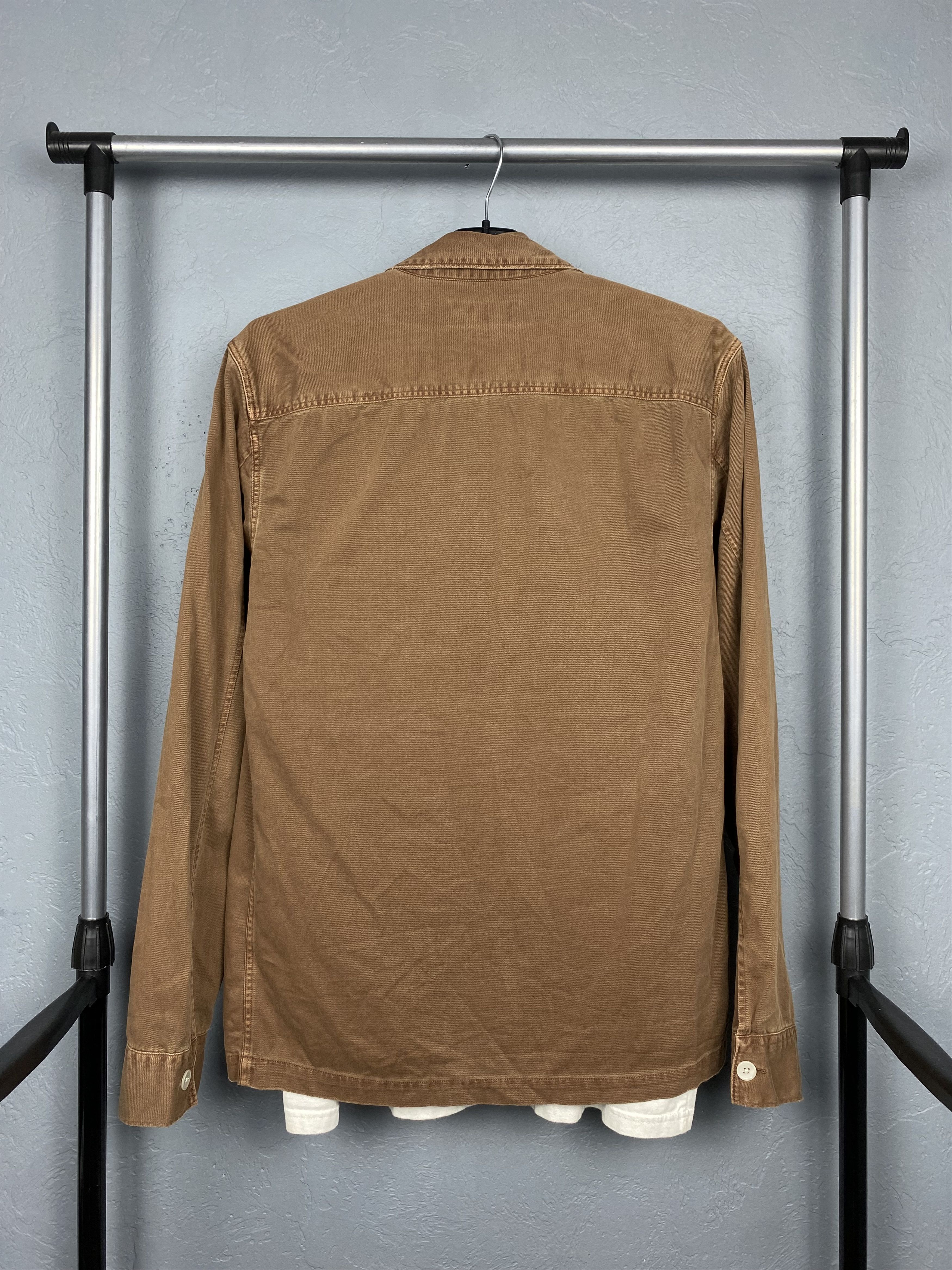 Allsaints Allsaints Mens Spotter LS Shirt Y2K Overshirt Jacket Size US S / EU 44-46 / 1 - 6 Thumbnail