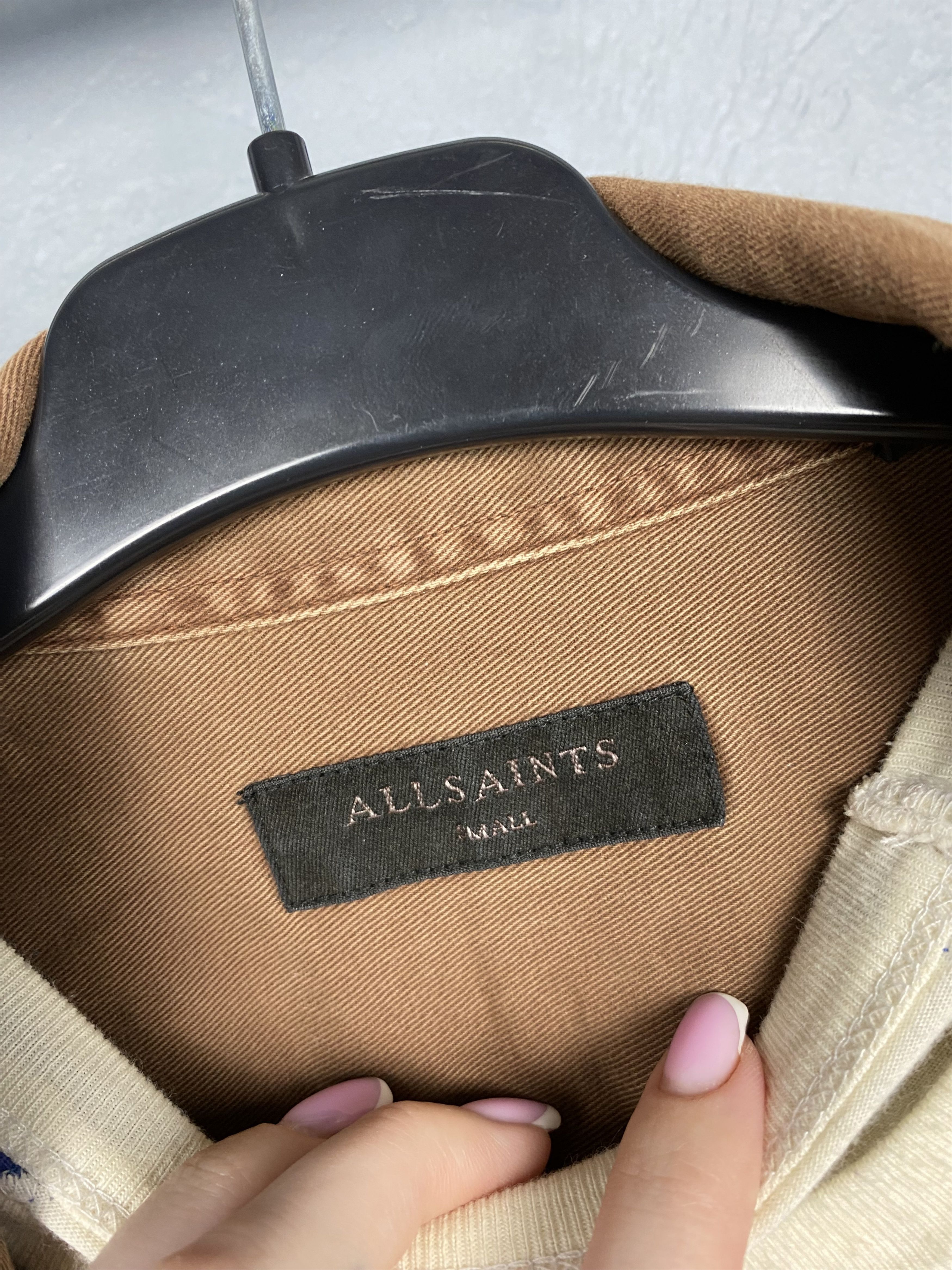 Allsaints Allsaints Mens Spotter LS Shirt Y2K Overshirt Jacket Size US S / EU 44-46 / 1 - 4 Thumbnail