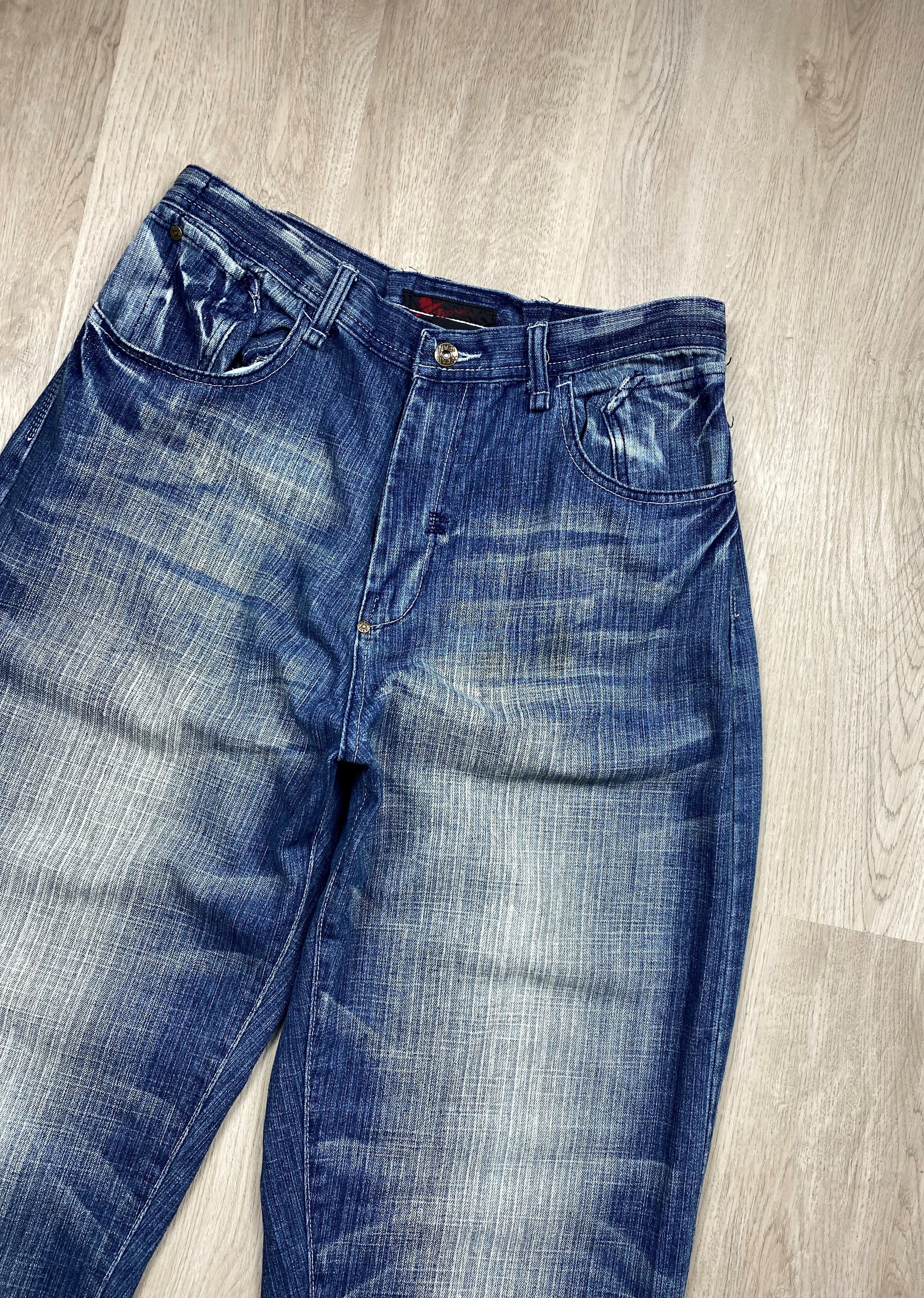If Six Was Nine Yalong Vintage Baggy Rap Pants Jeans Y2K Size US 34 / EU 50 - 5 Thumbnail