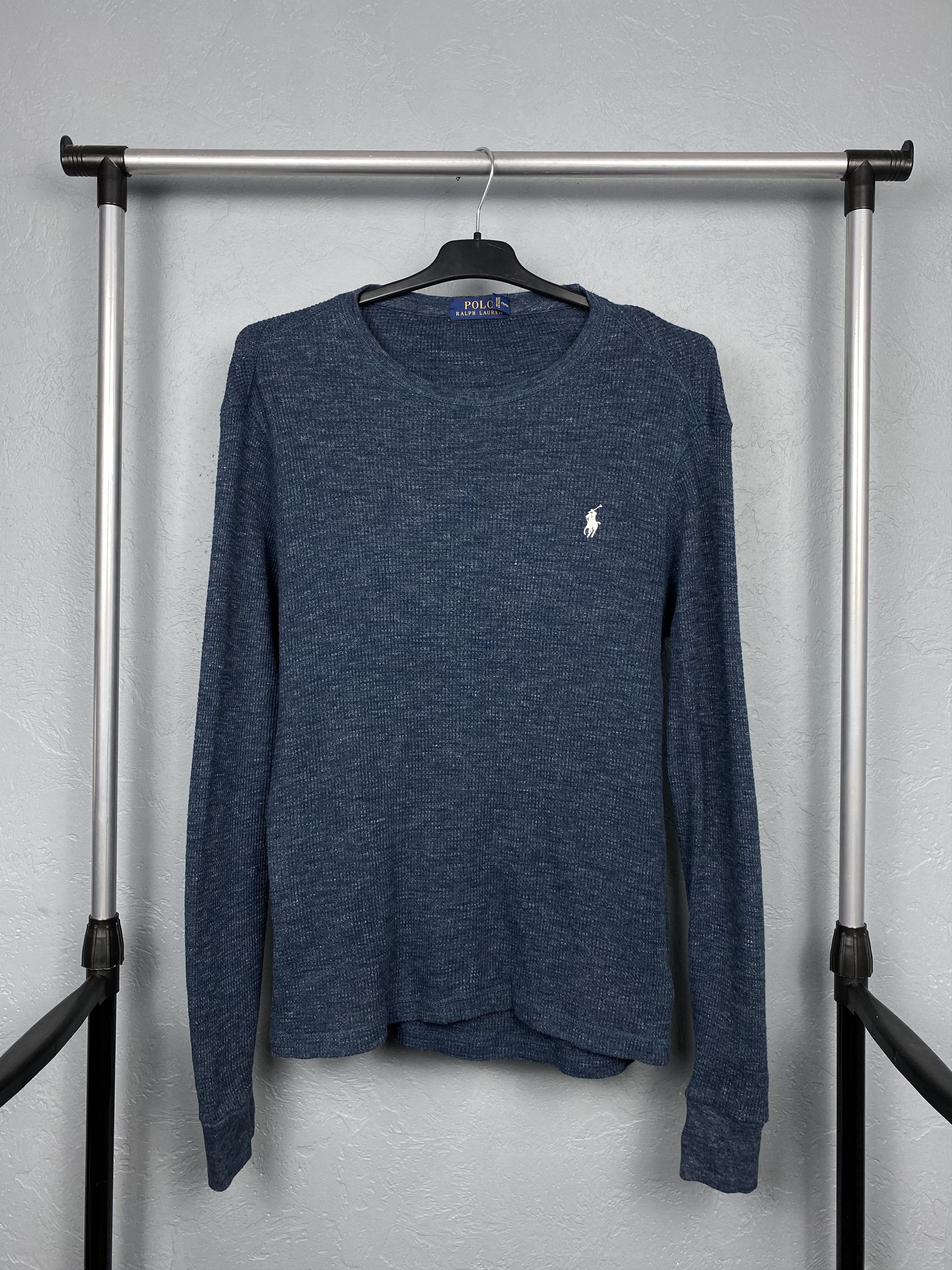 Polo Ralph Lauren Polo Ralph Lauren Mens Ribbed Sweater Y2K Size US M / EU 48-50 / 2 - 1 Thumbnail