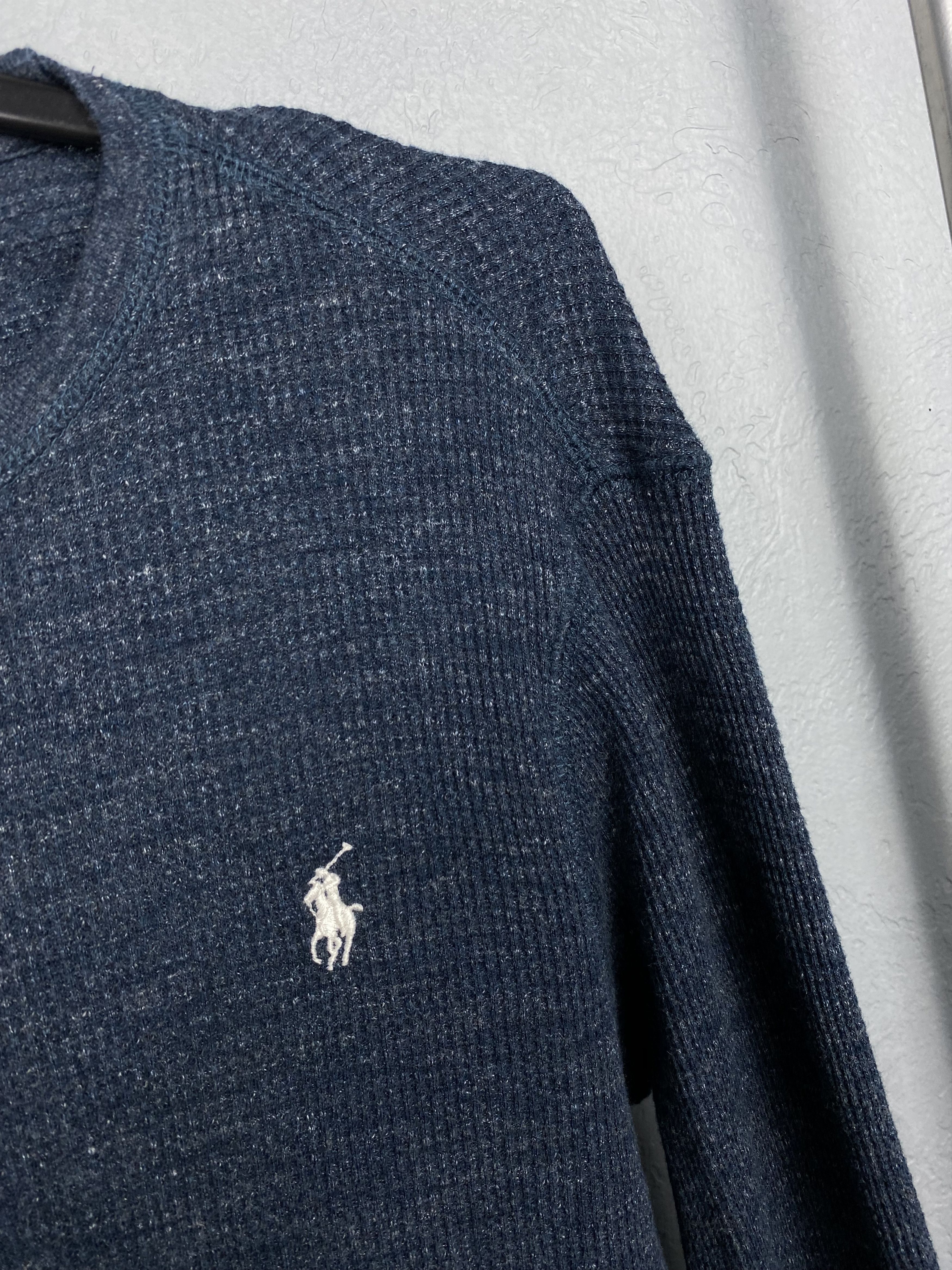Polo Ralph Lauren Polo Ralph Lauren Mens Ribbed Sweater Y2K Size US M / EU 48-50 / 2 - 3 Thumbnail