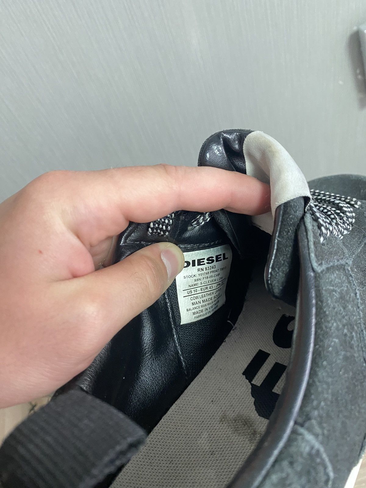 Diesel Diesel Suede Sneakers Size US 10 / EU 43 - 7 Thumbnail
