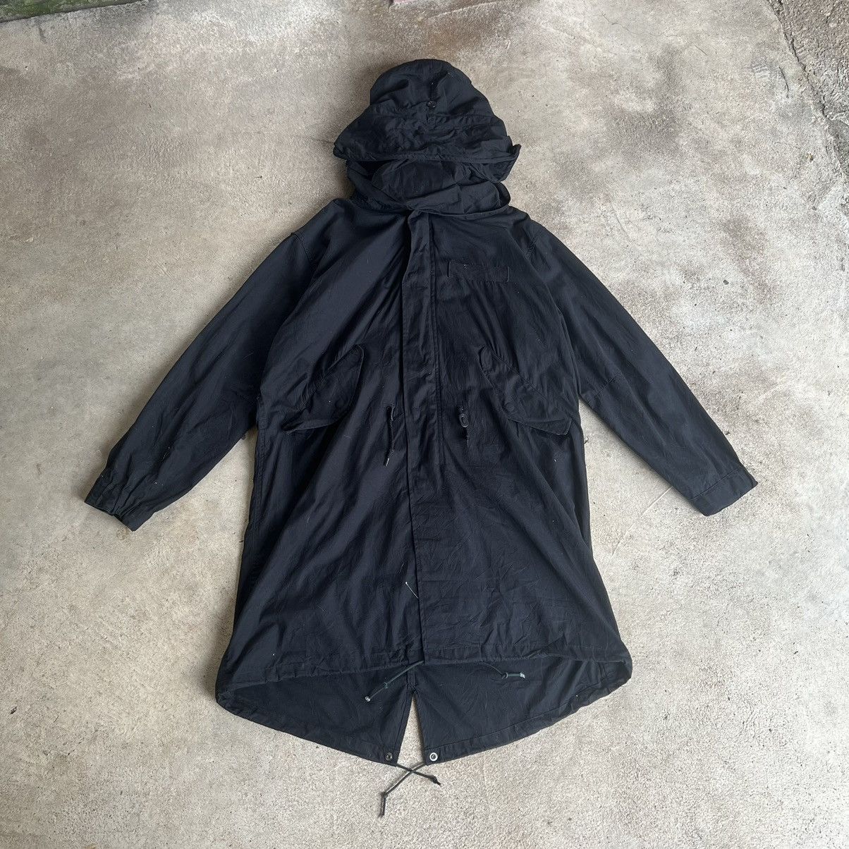 Schott × Vintage Vintage Schott NYC Hooded Cape Size US XL / EU 56 / 4 - 1 Thumbnail