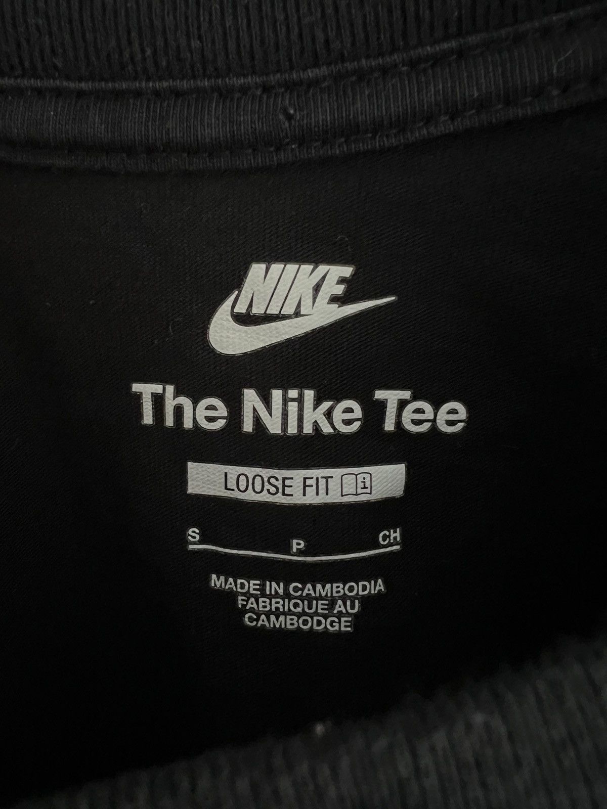 Nike × Vintage VINTAGE Nike Swoosh Tee Size US S / EU 44-46 / 1 - 5 Thumbnail