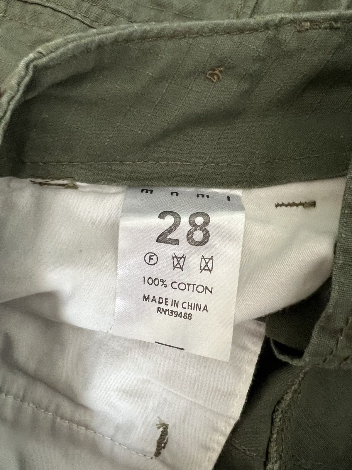 MNML × Vintage MNML VINTAGE Cargo Pants Size US 28 / EU 44 - 9 Thumbnail