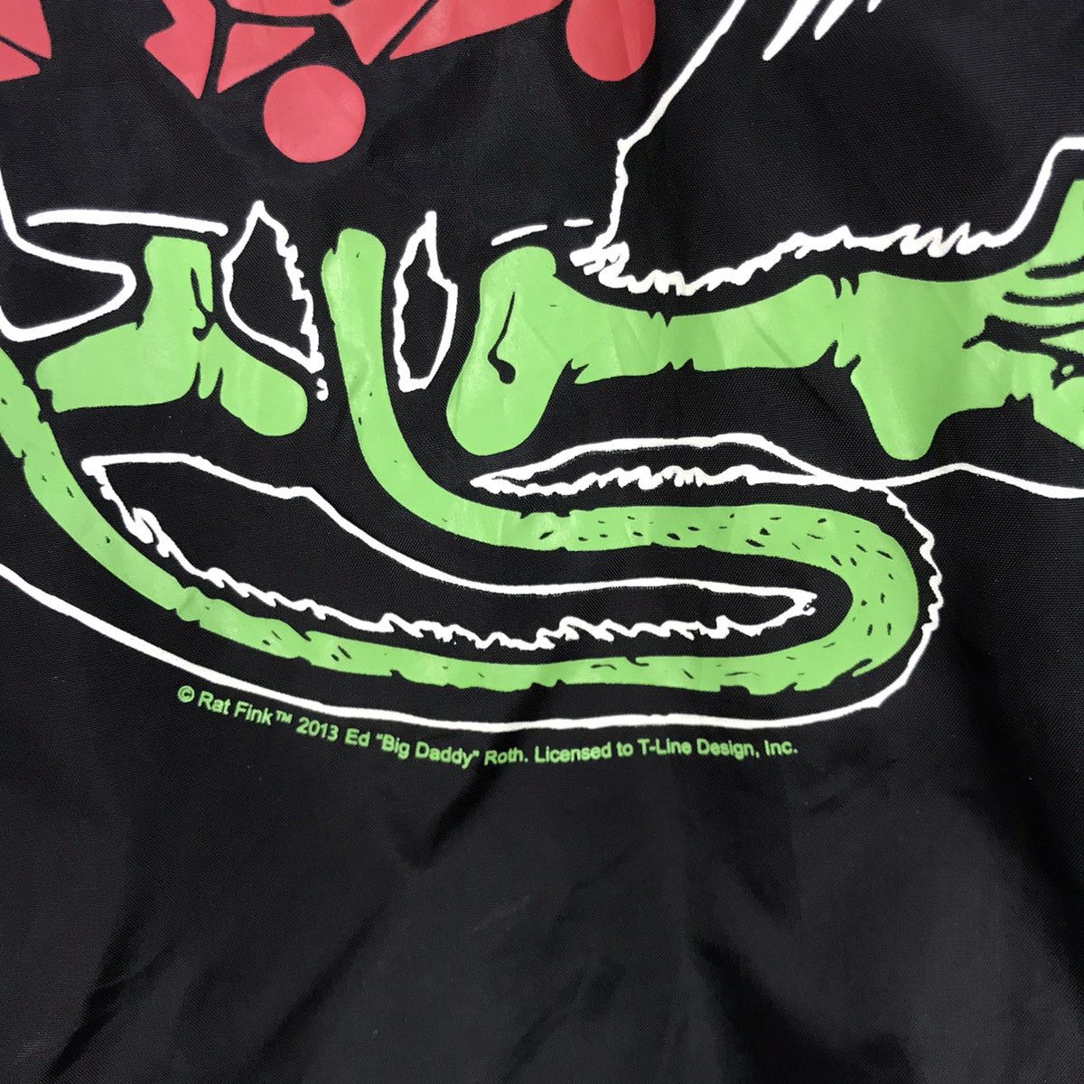 Augusta Sportswear Rat Fink 2013 Ed ‘Big Daddy’ Roth Big Logo Coach Jacket Size US S / EU 44-46 / 1 - 4 Thumbnail