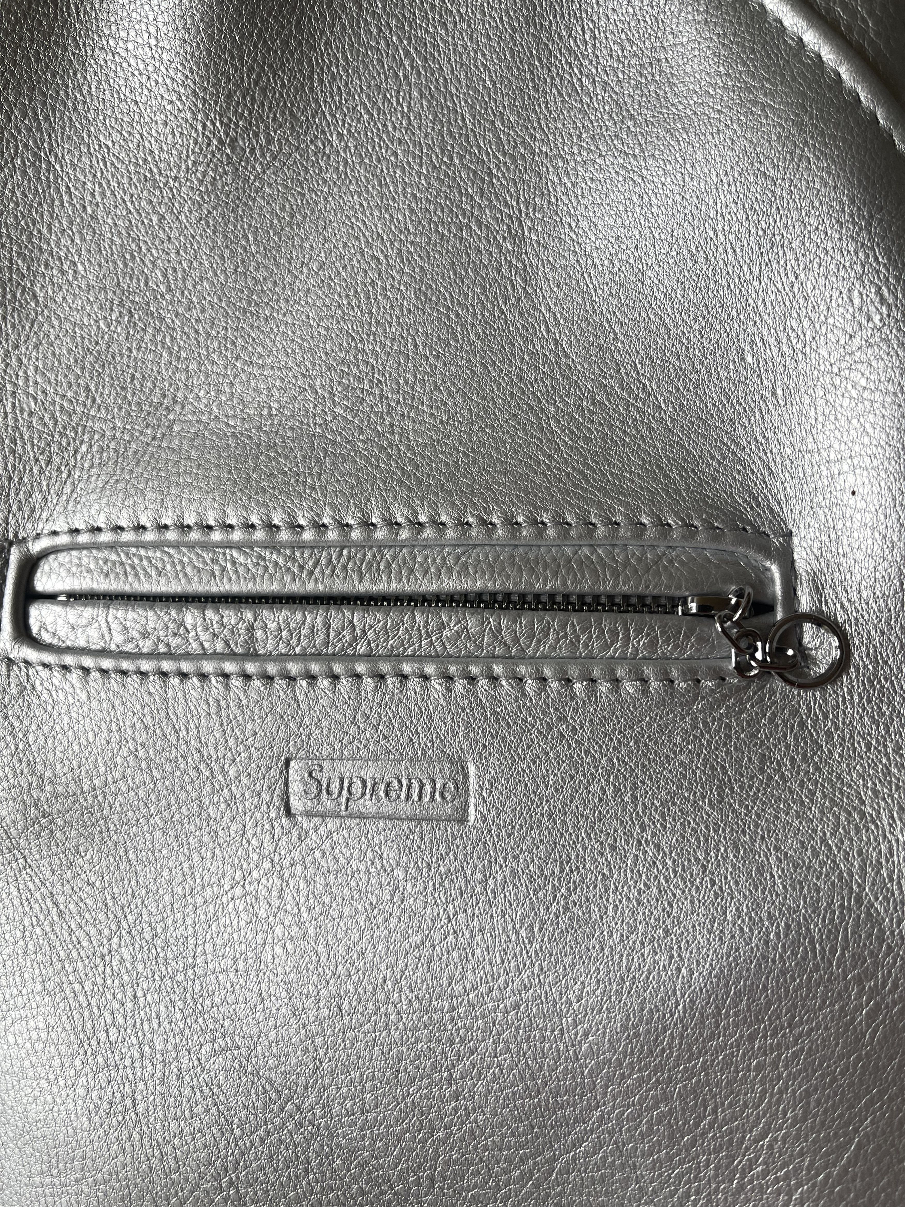 Schott × Supreme Supreme Schott Leather Racer Jacket Size US L / EU 52-54 / 3 - 4 Thumbnail