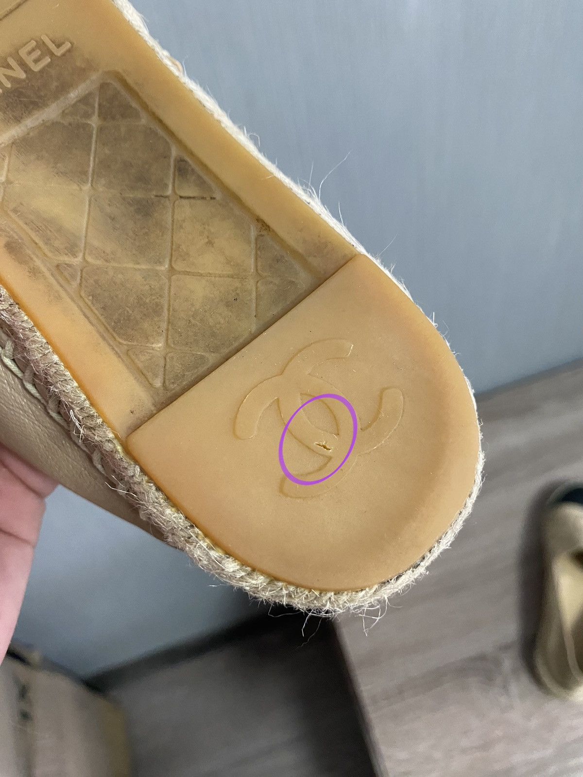 Chanel Chanel Beige Loafers Size US 6 / IT 36 - 8 Thumbnail