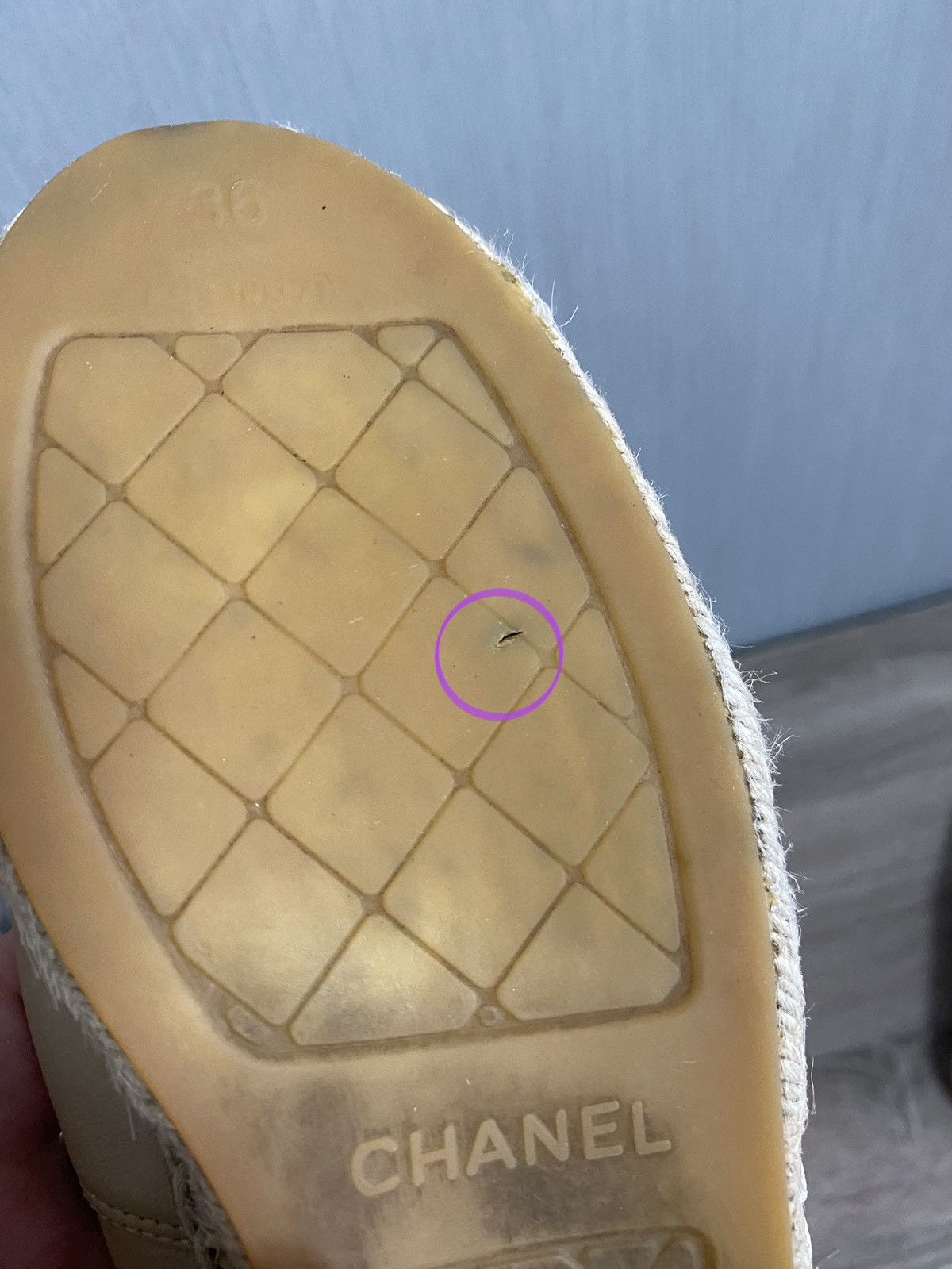 Chanel Chanel Beige Loafers Size US 6 / IT 36 - 7 Thumbnail