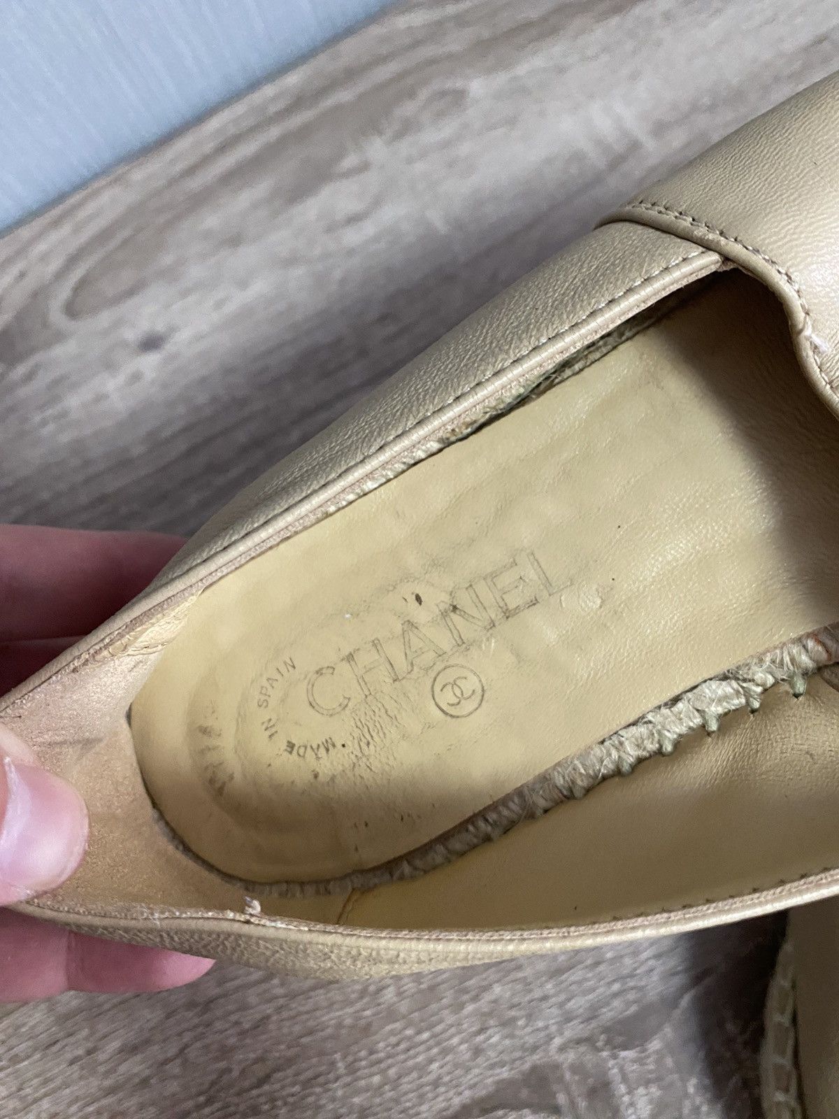 Chanel Chanel Beige Loafers Size US 6 / IT 36 - 5 Thumbnail