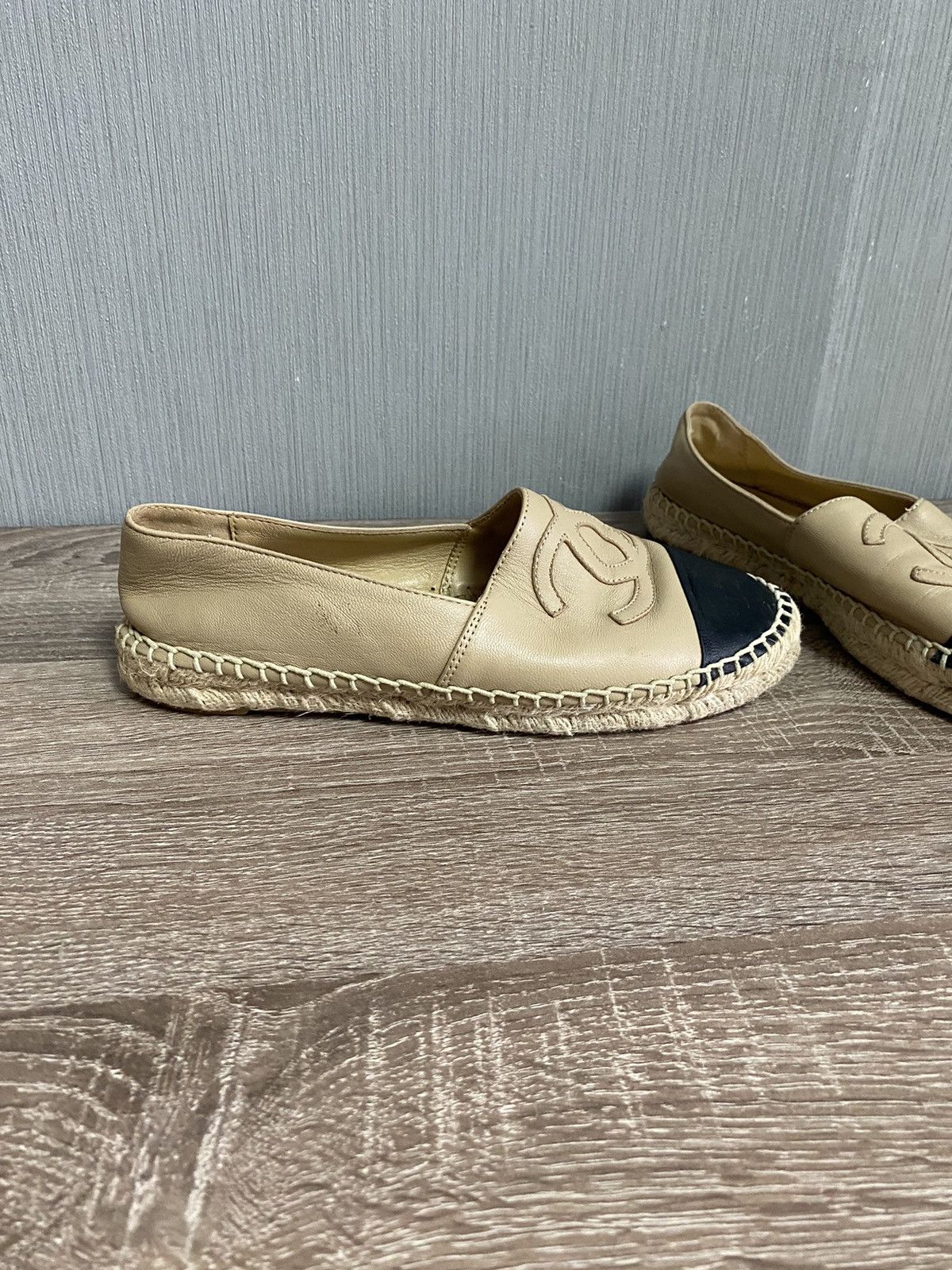 Chanel Chanel Beige Loafers Size US 6 / IT 36 - 3 Thumbnail