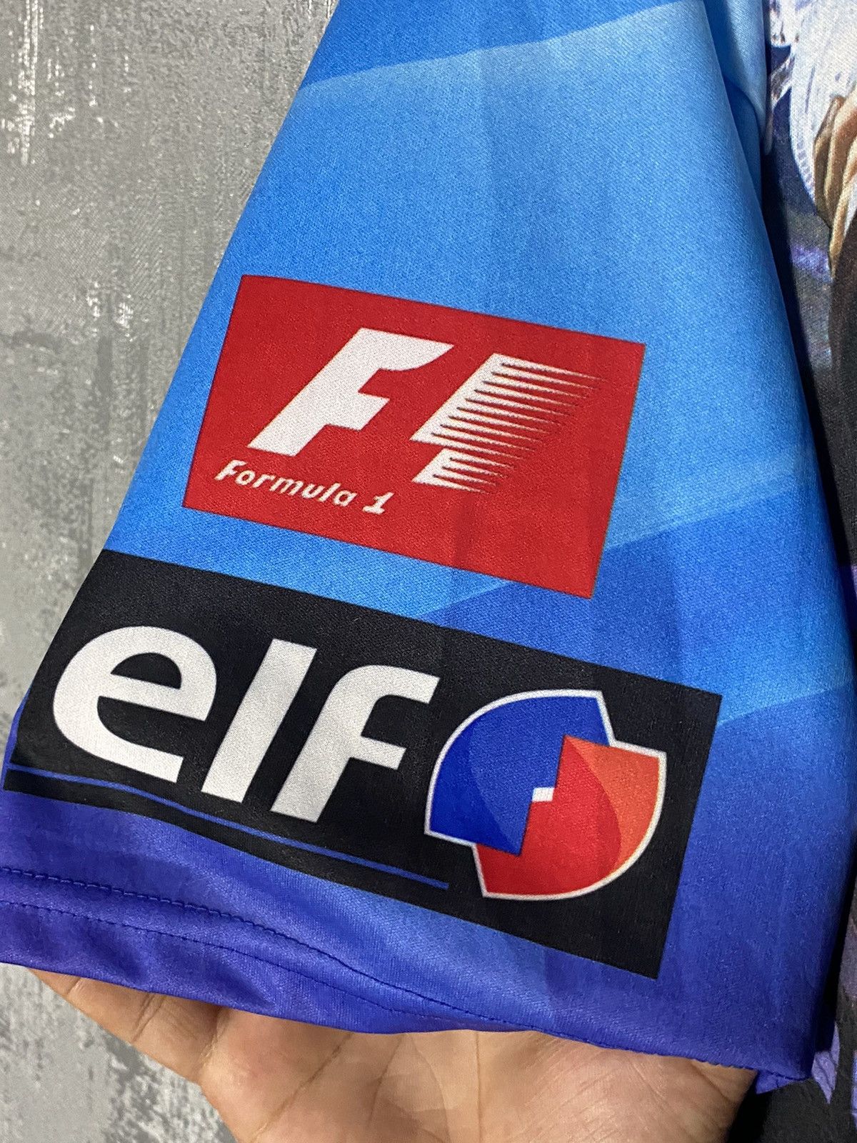 Formula 1 × Vintage Vintage Formula One Renault F.Alonso Shirt Full Print Size US L / EU 52-54 / 3 - 4 Thumbnail