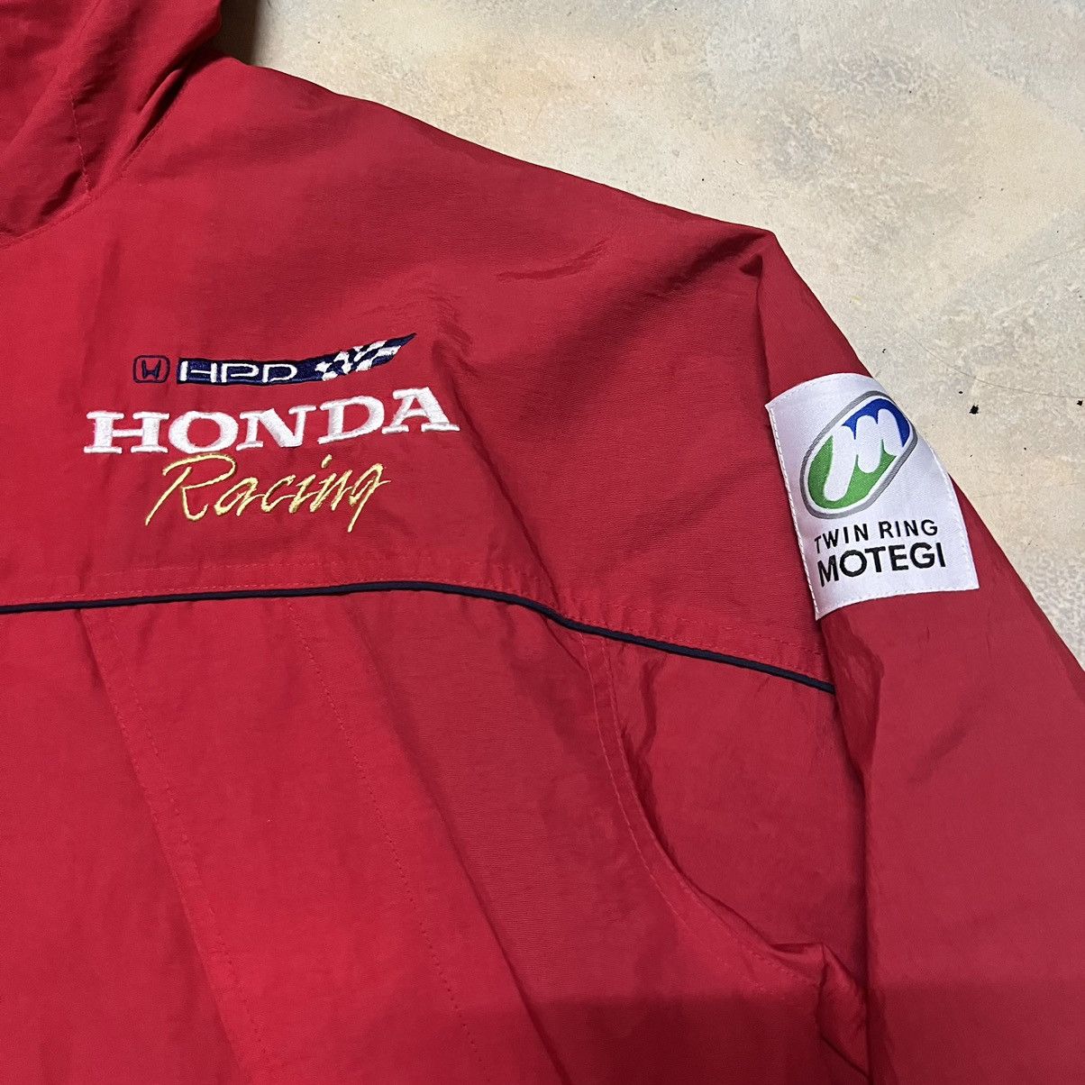 Honda Vintage Honda Racing Big Logo Jacket Size US XL / EU 56 / 4 - 6 Thumbnail
