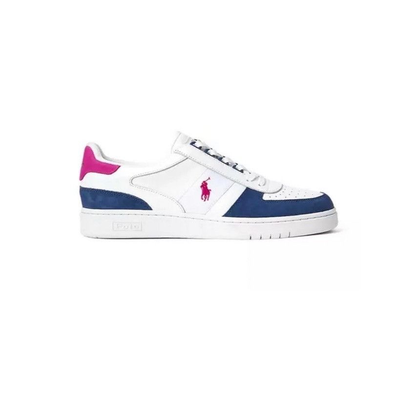 Polo Ralph Lauren - White / Navy / Vivid Pink Size 9D NIB