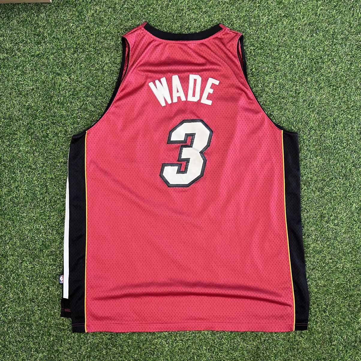 Adidas Miami Heat Dwyane Wade #3 Jersey Size US XXL / EU 58 / 5 - 2 Preview