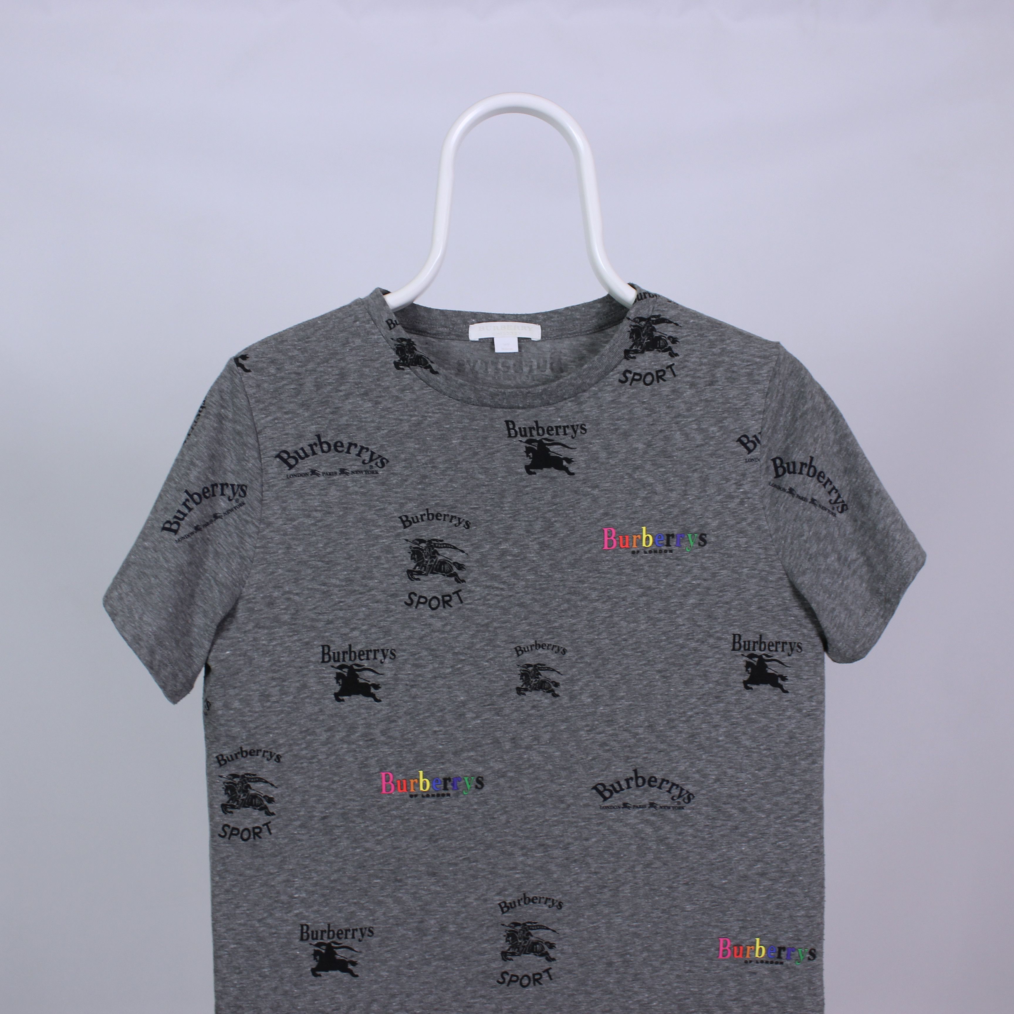Burberry Burberry multi logo t shirt tee xs s Size XS / US 0-2 / IT 36-38 - 1 Thumbnail