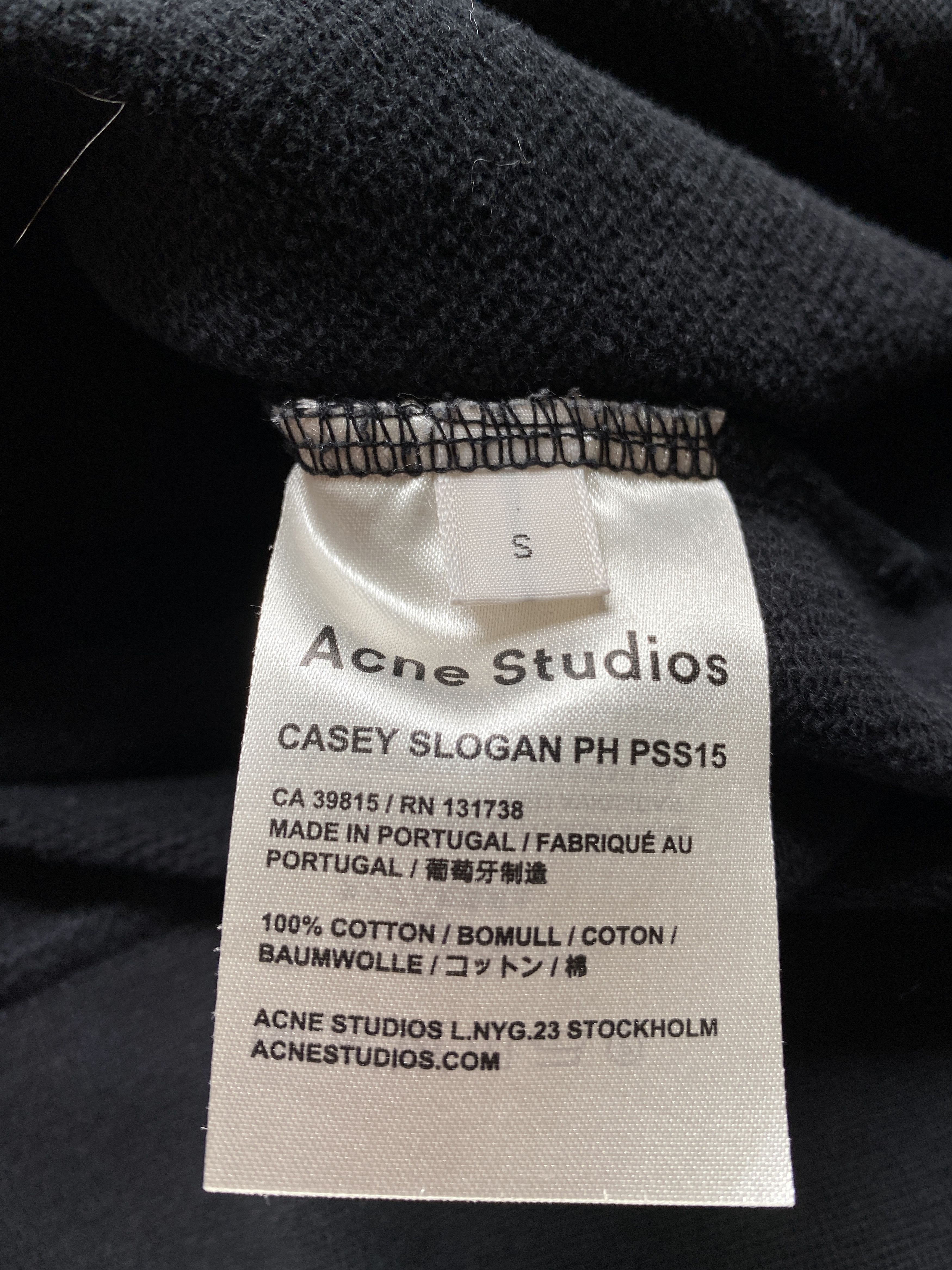 Acne Studios ⚡️QUICK SALE⚡️Acne Studios Black Photocopy Sweater Size US S / EU 44-46 / 1 - 4 Thumbnail