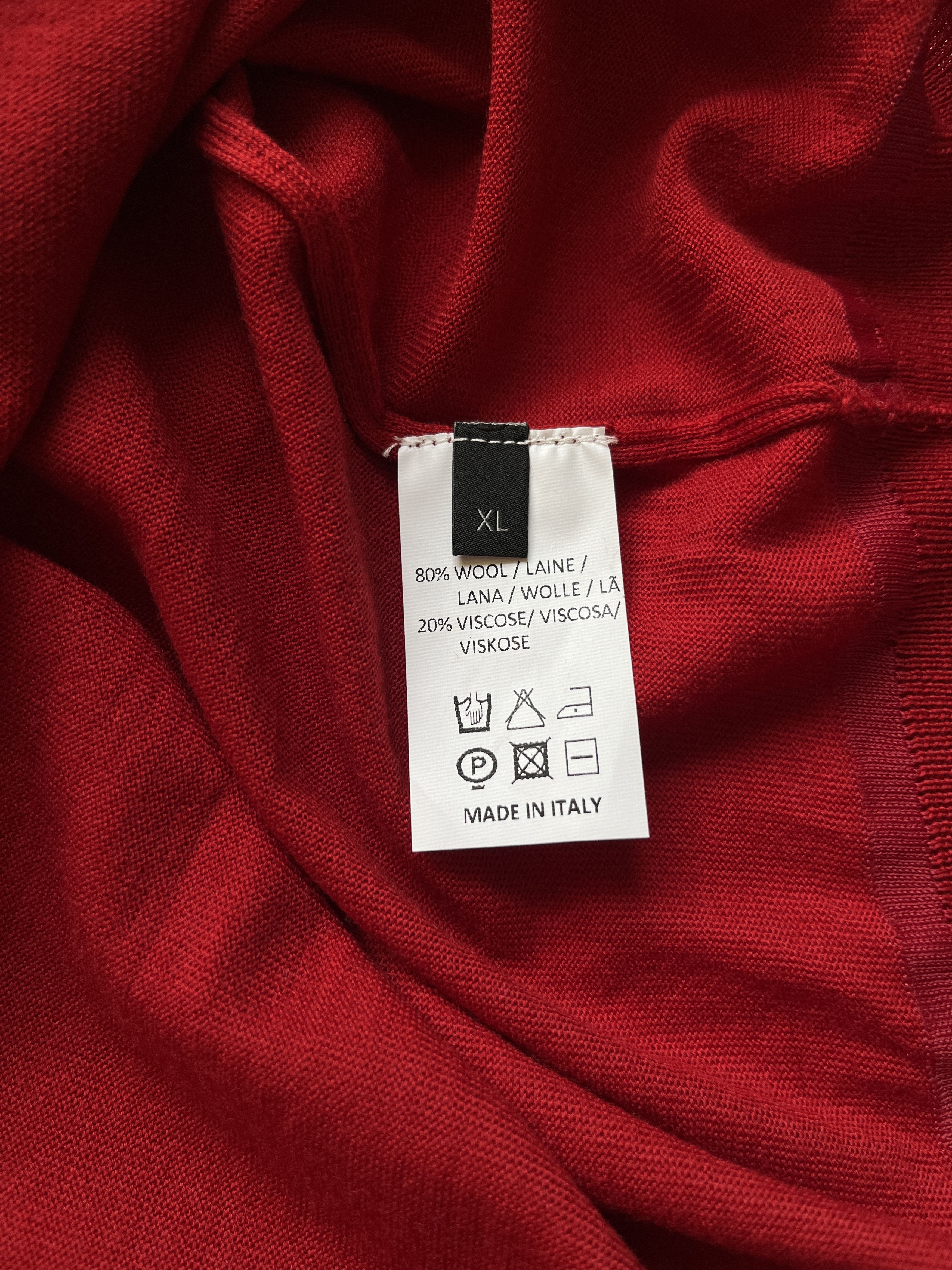 Kiko Kostadinov ⚡️QUICK SALE⚡️Kiko Kostadinov Mackintosh Red Knit Tank Size US XL / EU 56 / 4 - 4 Thumbnail