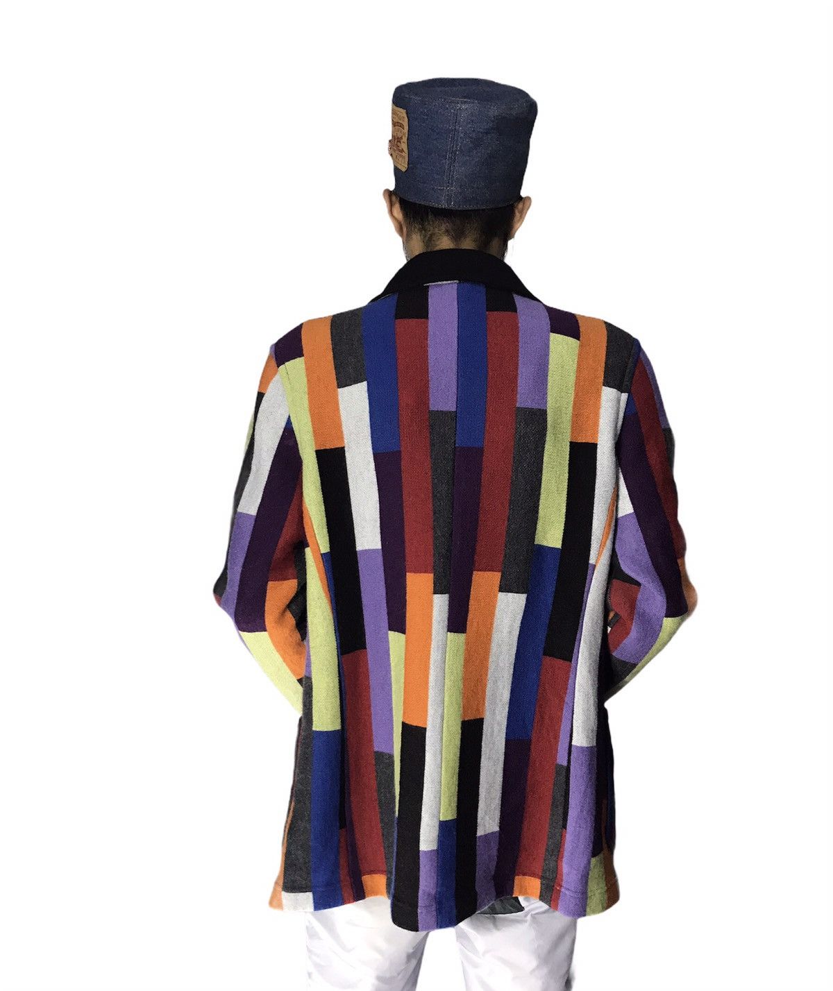 Japanese Brand Saint joie multicolor coat button up Size US XS / EU 42 / 0 - 3 Thumbnail