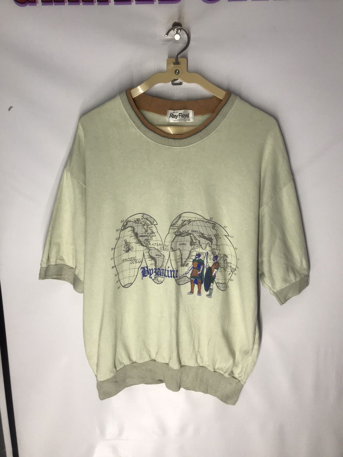 Japanese Brand × Vintage Vintage ray Floyd embroidered picture short sleeve Size US M / EU 48-50 / 2 - 7 Thumbnail