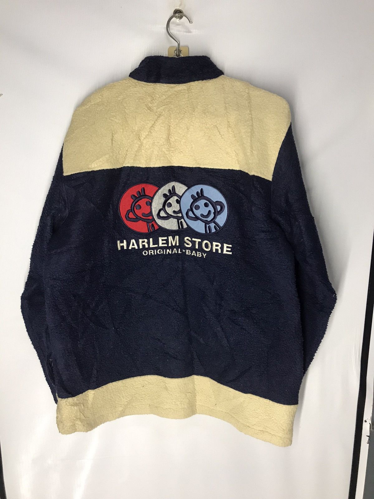 Japanese Brand Harlem store baby fleece embroidered pictures Size US L / EU 52-54 / 3 - 9 Thumbnail