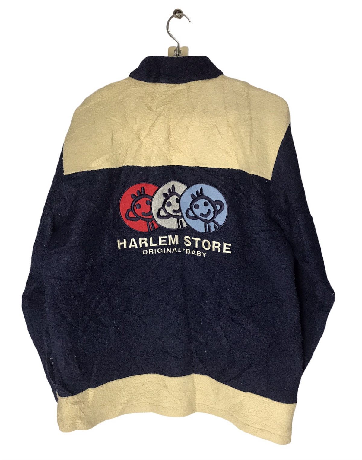 Japanese Brand Harlem store baby fleece embroidered pictures Size US L / EU 52-54 / 3 - 2 Thumbnail