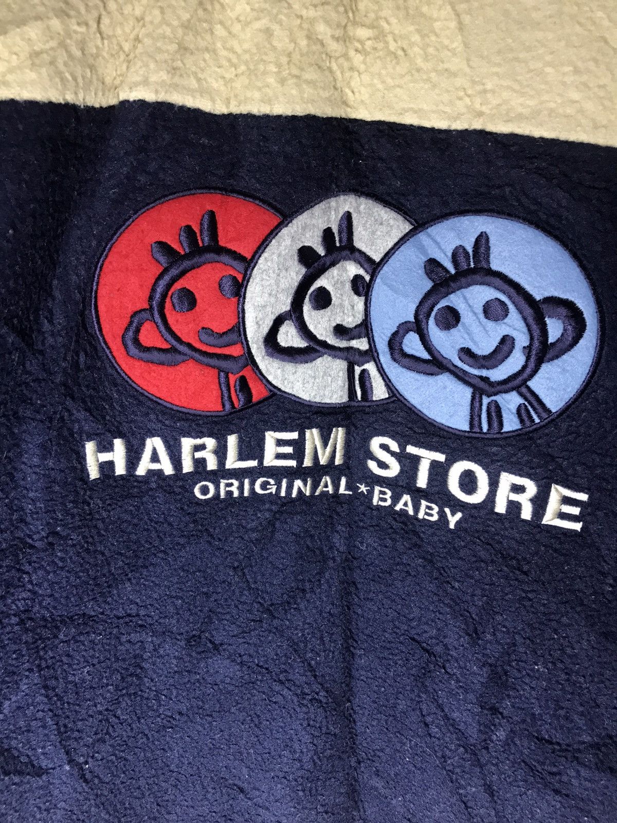Japanese Brand Harlem store baby fleece embroidered pictures Size US L / EU 52-54 / 3 - 3 Thumbnail