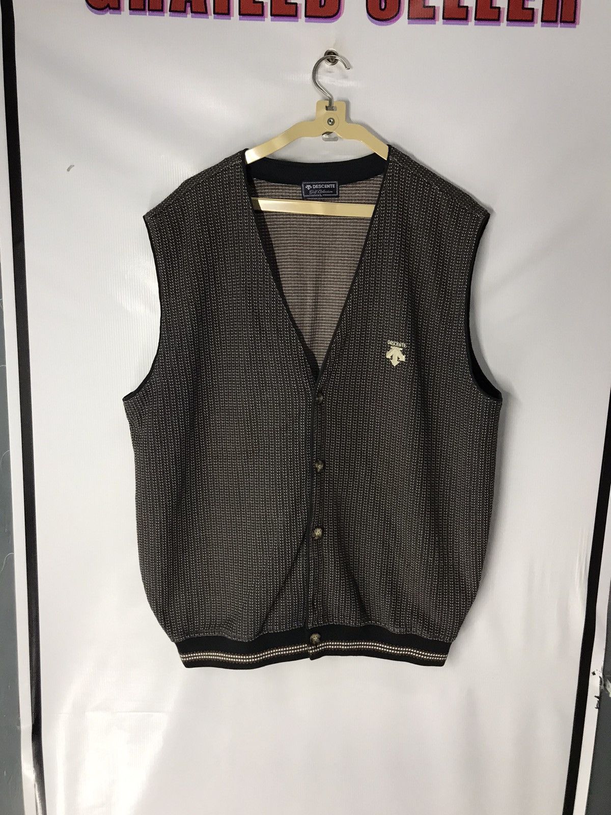 Descente × Japanese Brand Decente golf collection sleeveless button up Size US L / EU 52-54 / 3 - 7 Thumbnail