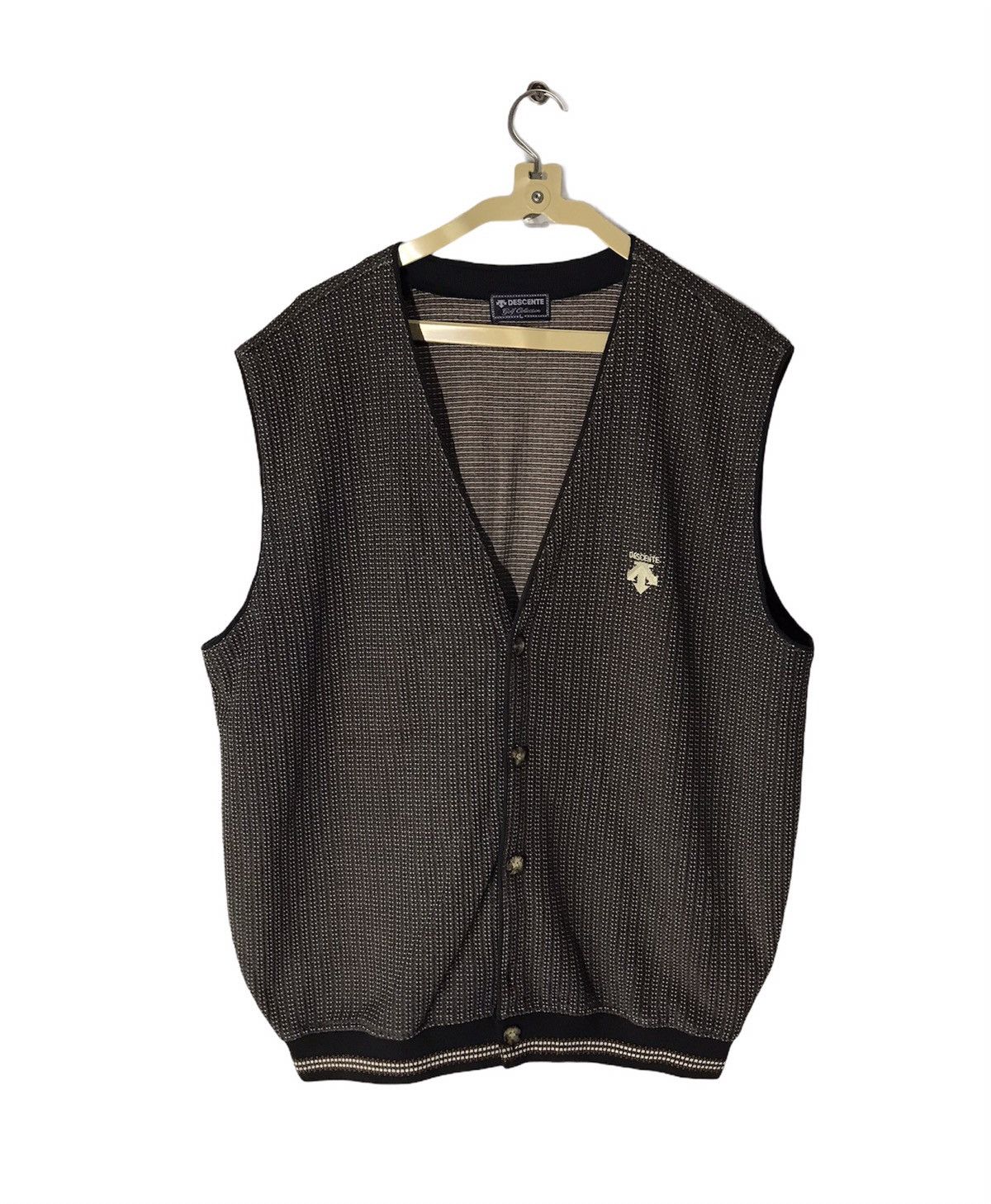 Descente × Japanese Brand Decente golf collection sleeveless button up Size US L / EU 52-54 / 3 - 1 Thumbnail