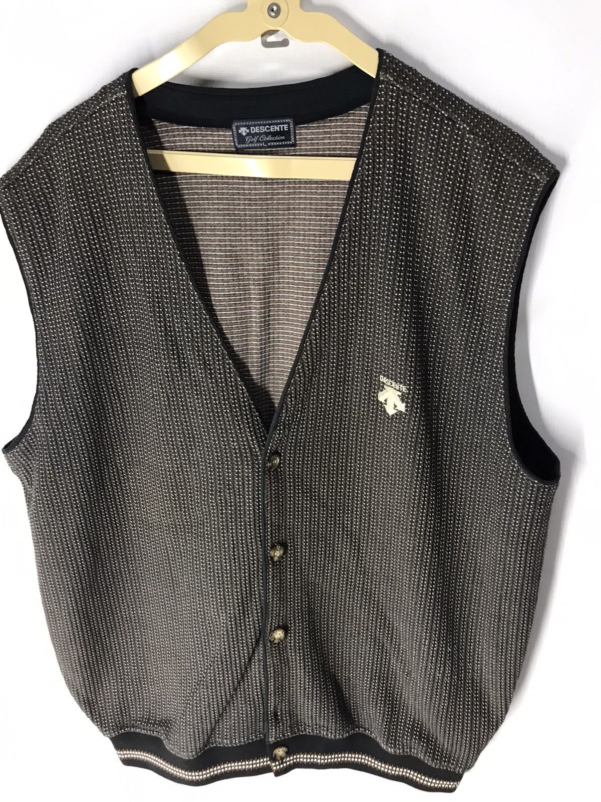 Descente × Japanese Brand Decente golf collection sleeveless button up Size US L / EU 52-54 / 3 - 5 Thumbnail