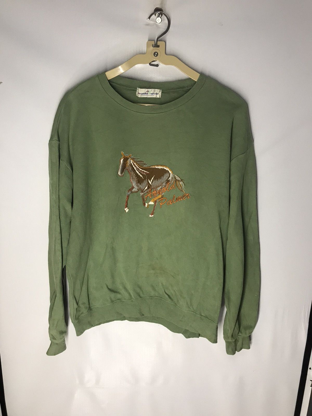 Japanese Brand × Vintage Vintage Arnold Palmer horse embroidered Size US M / EU 48-50 / 2 - 9 Thumbnail