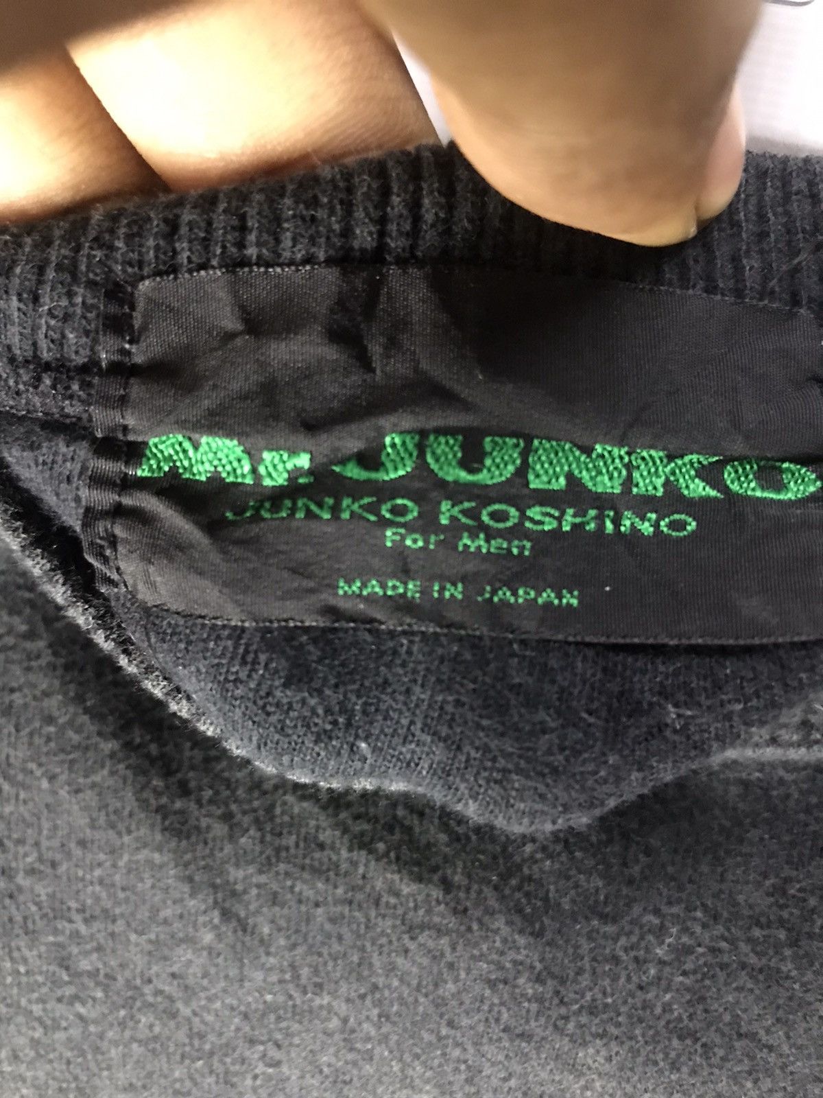 Japanese Brand × Mr. Junko Mr.junko koshino embroidered logo crewneck sweatshirt Size US M / EU 48-50 / 2 - 3 Thumbnail