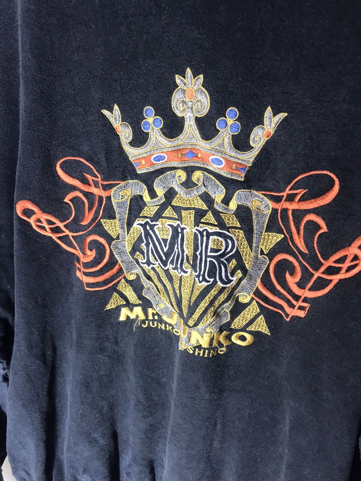 Japanese Brand × Mr. Junko Mr.junko koshino embroidered logo crewneck sweatshirt Size US M / EU 48-50 / 2 - 5 Thumbnail