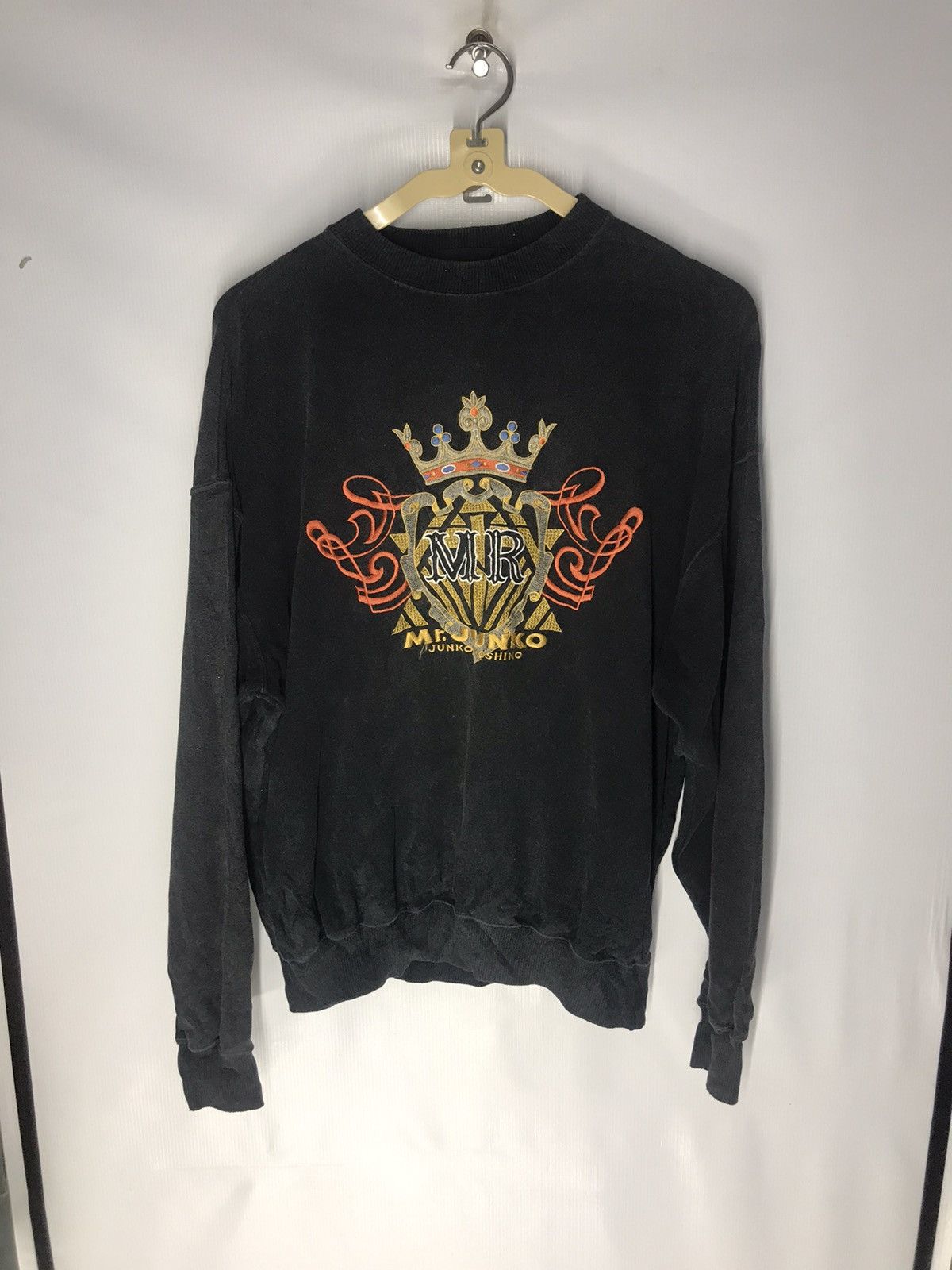 Japanese Brand × Mr. Junko Mr.junko koshino embroidered logo crewneck sweatshirt Size US M / EU 48-50 / 2 - 6 Thumbnail