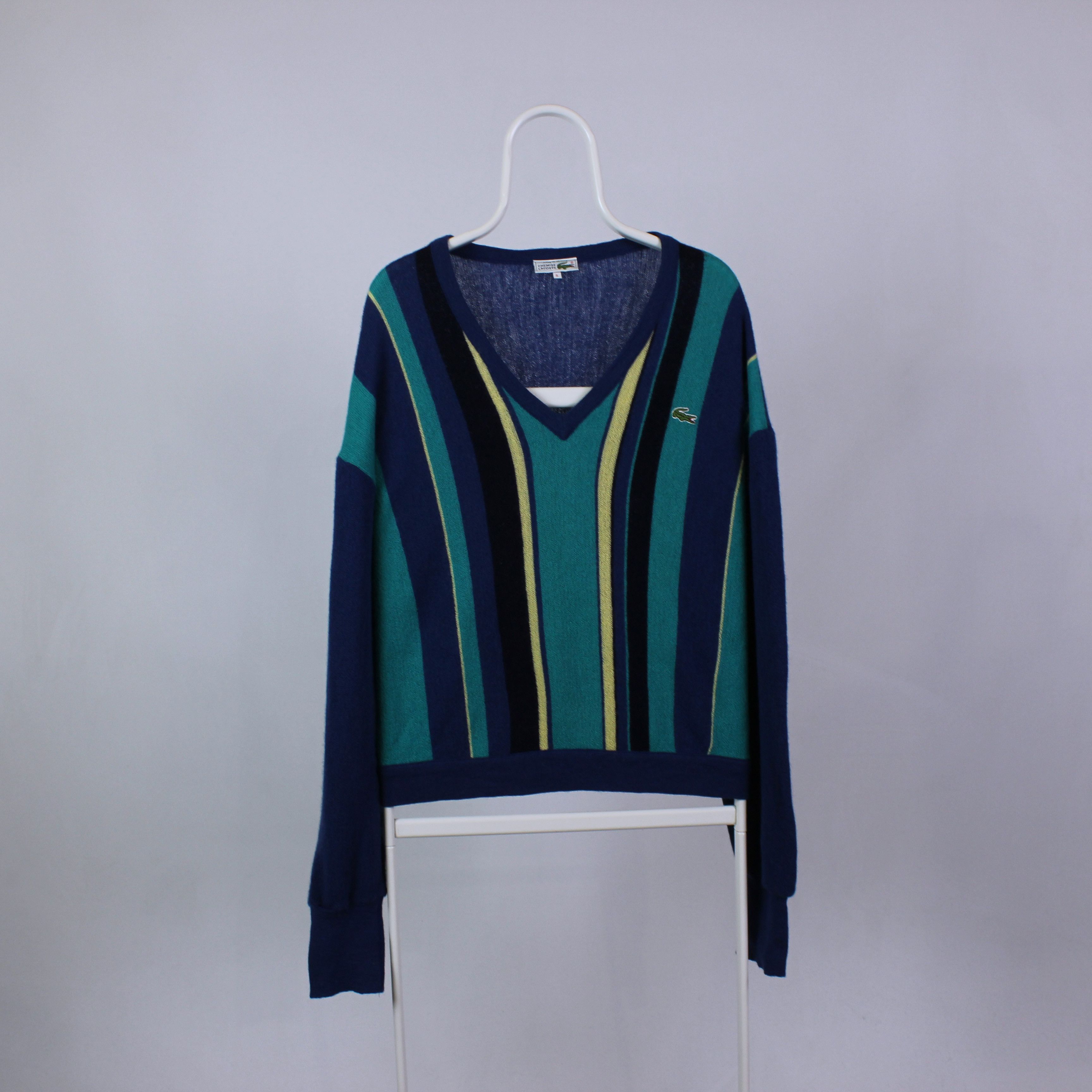 Lacoste Vintage v nect lacoste jumper sweater rare Size US M / EU 48-50 / 2 - 6 Thumbnail