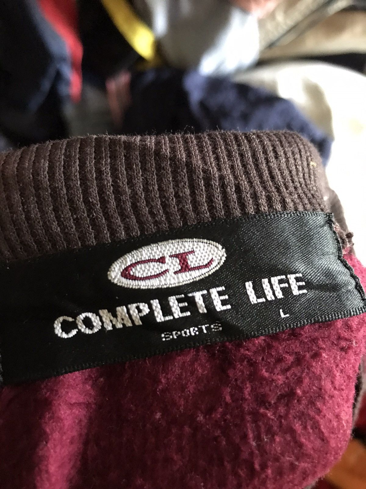 Japanese Brand Complete life sport spellout sweatshirt Size US L / EU 52-54 / 3 - 3 Thumbnail