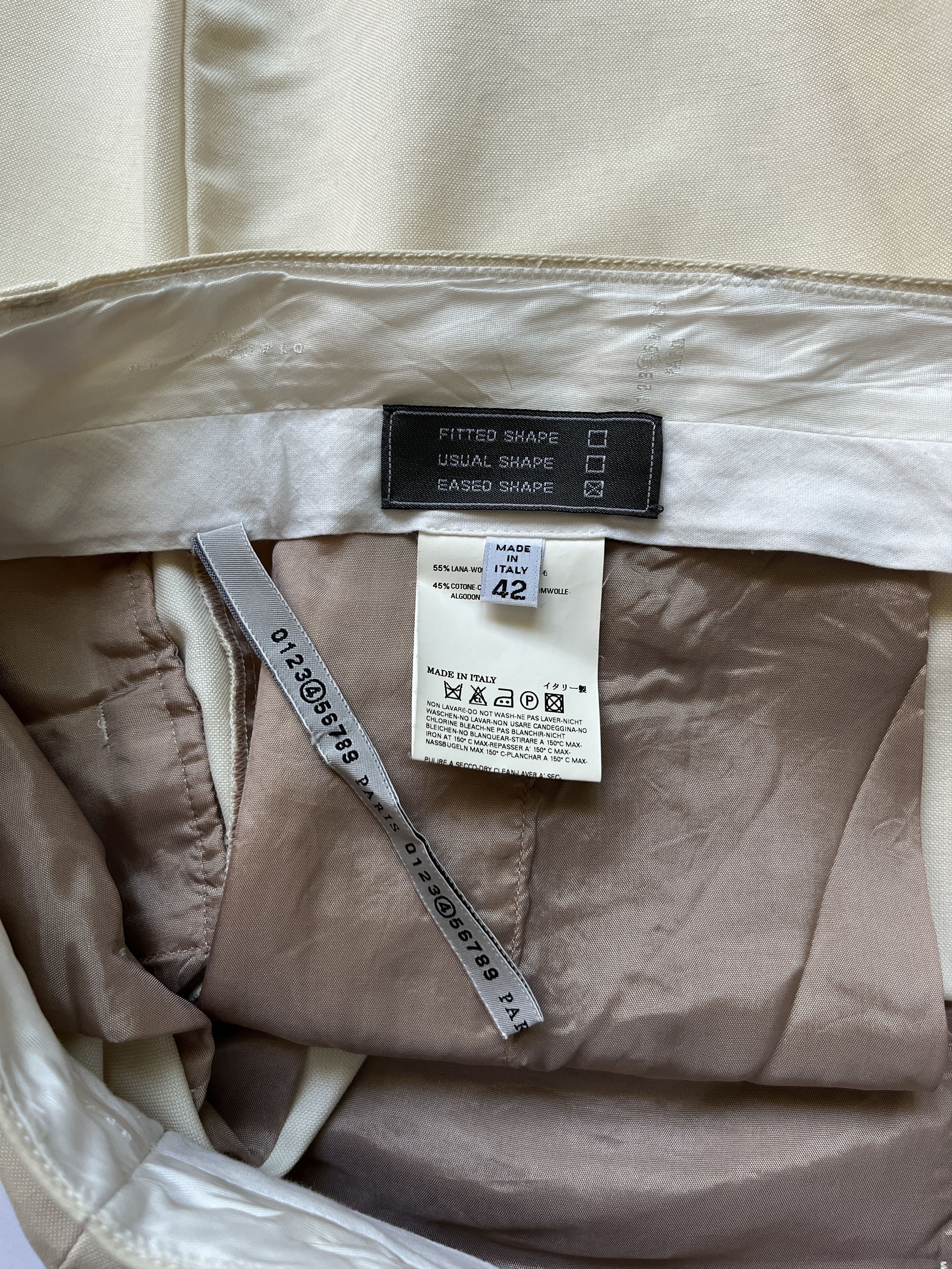 Maison Margiela ⚡️QUICK SALE⚡️2007 Maison Margiela Straw Pants Trousers Size 31" - 5 Thumbnail