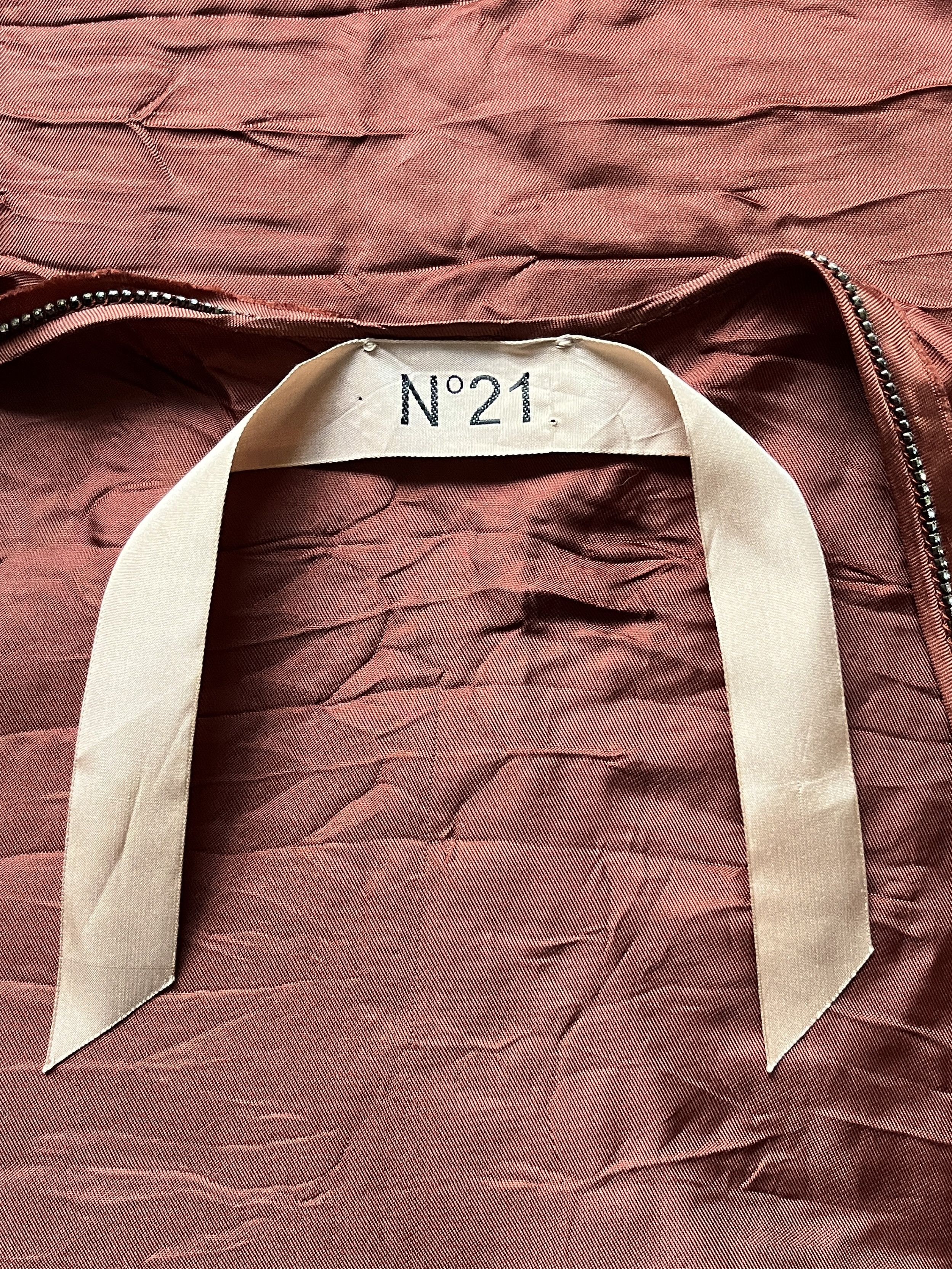 No. 21 ⚡️QUICK SALE⚡️No21. Alessandro Dell'Acqua Brick Red Tank Top Size M / US 6-8 / IT 42-44 - 3 Thumbnail
