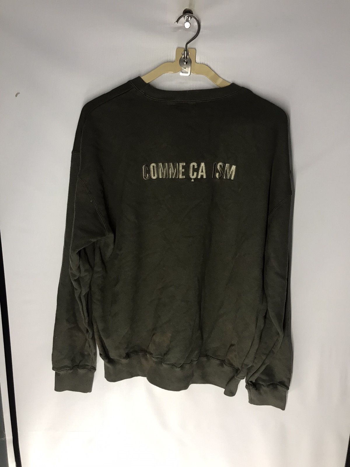 Comme Ca Ism × Japanese Brand Comme ca ism back spellout faded crewneck sweatshirt Size US M / EU 48-50 / 2 - 7 Thumbnail