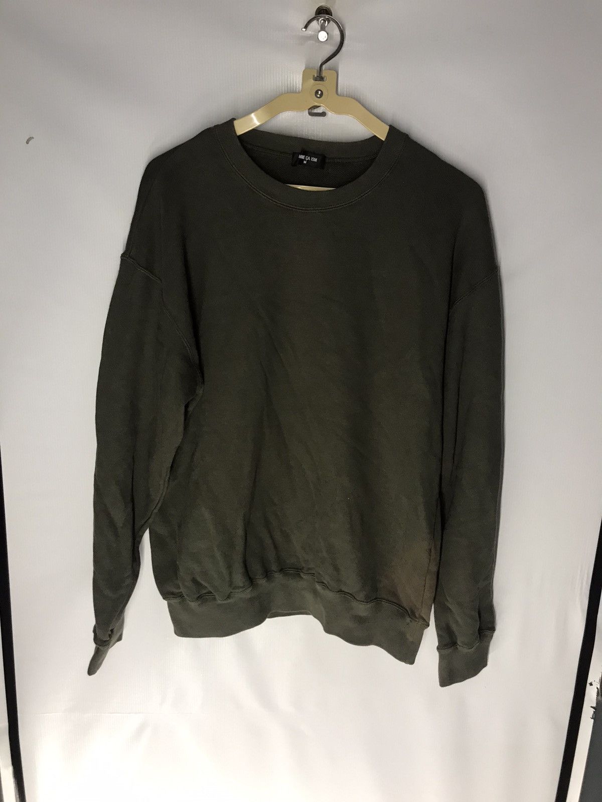 Comme Ca Ism × Japanese Brand Comme ca ism back spellout faded crewneck sweatshirt Size US M / EU 48-50 / 2 - 6 Thumbnail