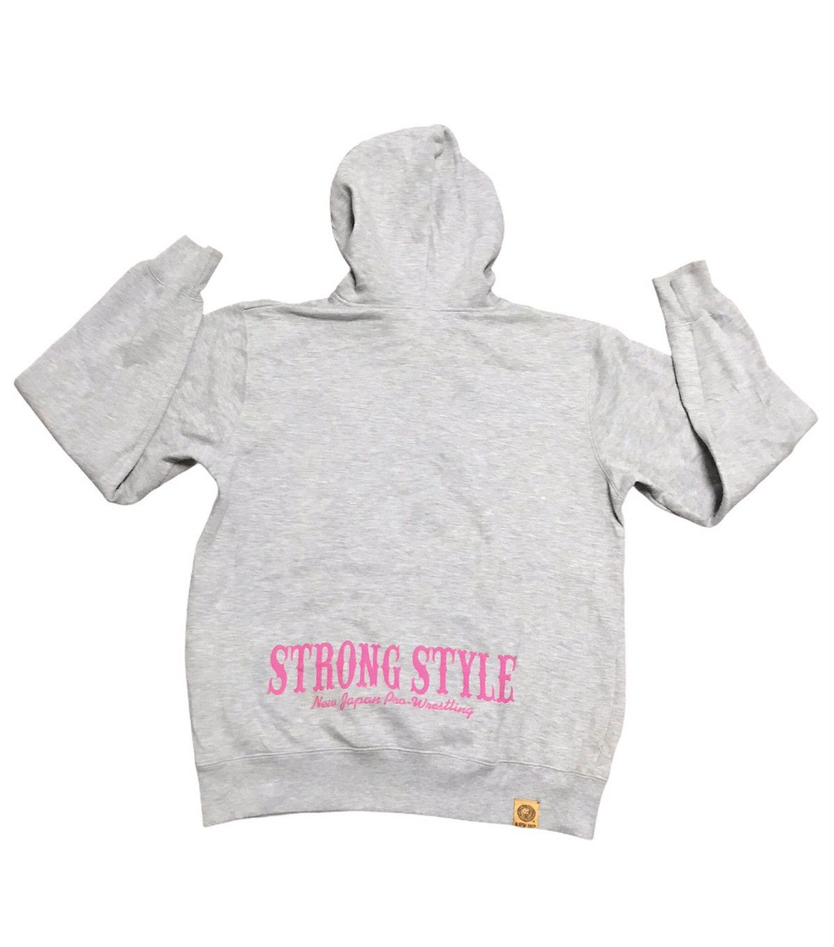 Njpw big logo hoodie pullover