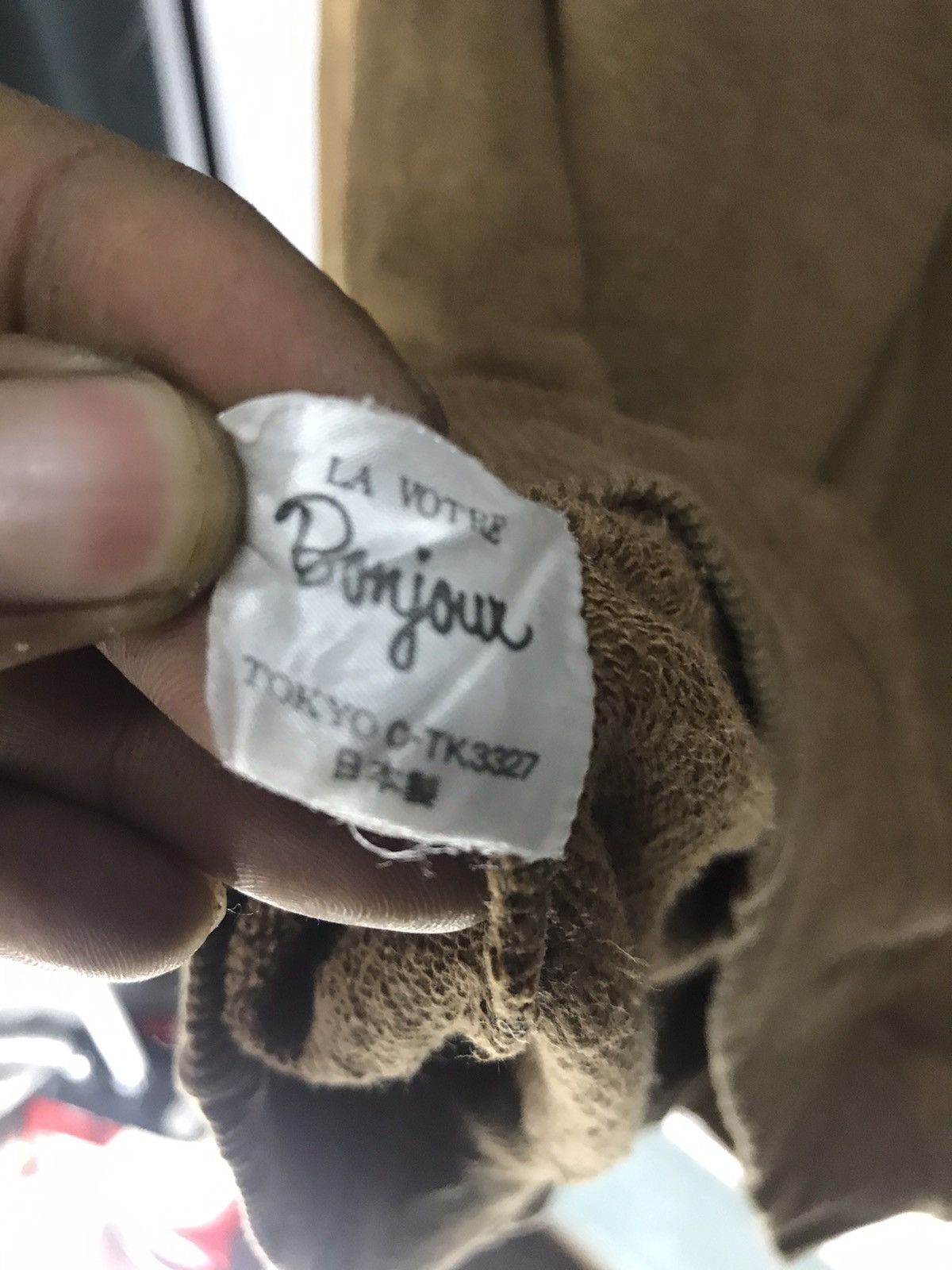 Designer × Japanese Brand Bonjour spellout crewneck sweatshirt Size US L / EU 52-54 / 3 - 4 Thumbnail
