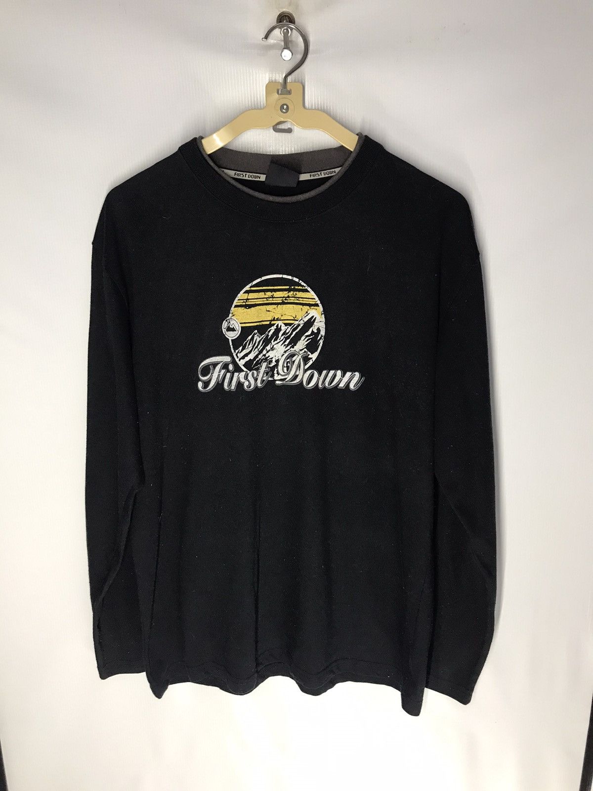 Japanese Brand First down long sleeve shirt Size US M / EU 48-50 / 2 - 6 Thumbnail