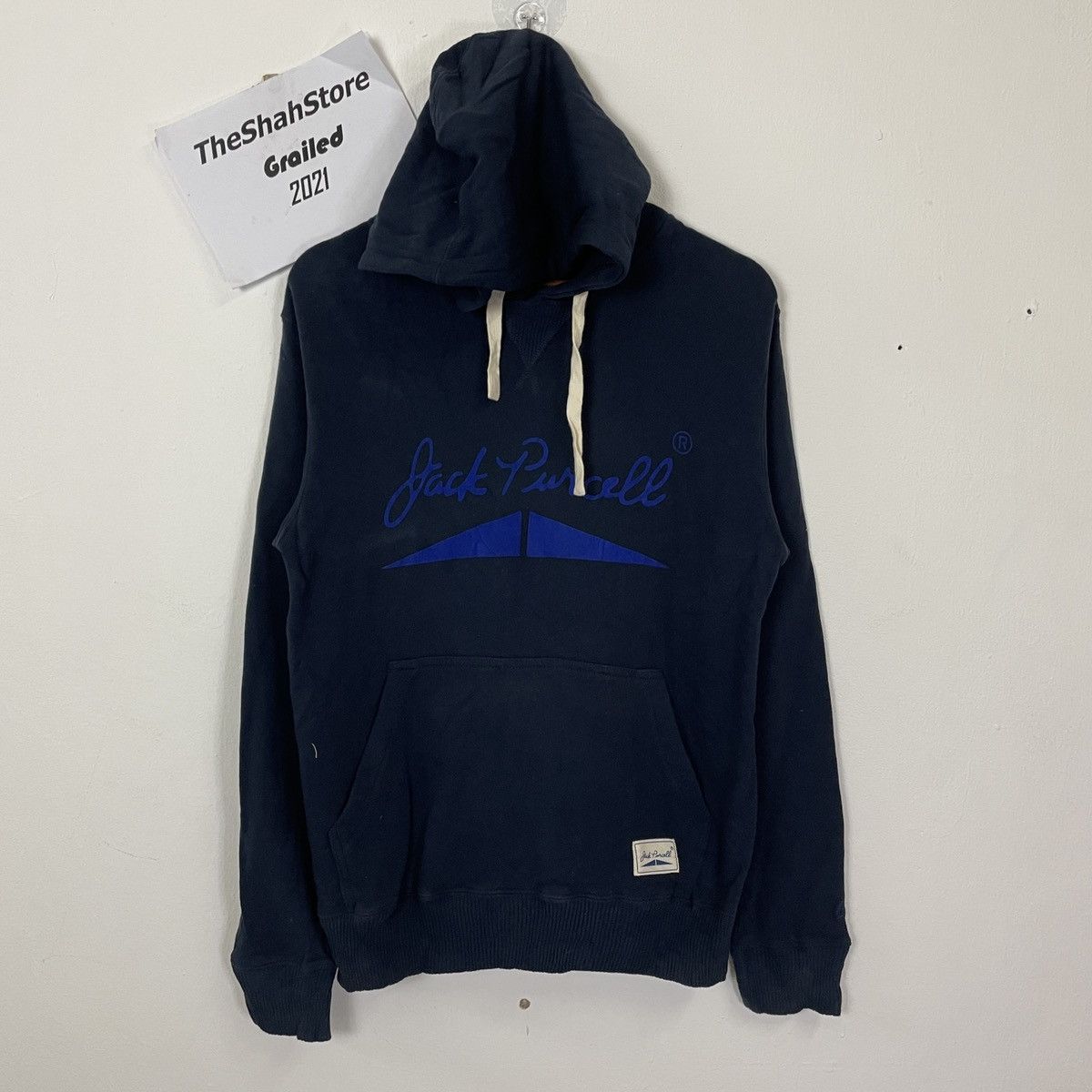 Converse Vintage Converse Jack Parcell Big Logo Hoodies Sweatshirt Size US M / EU 48-50 / 2 - 1 Thumbnail