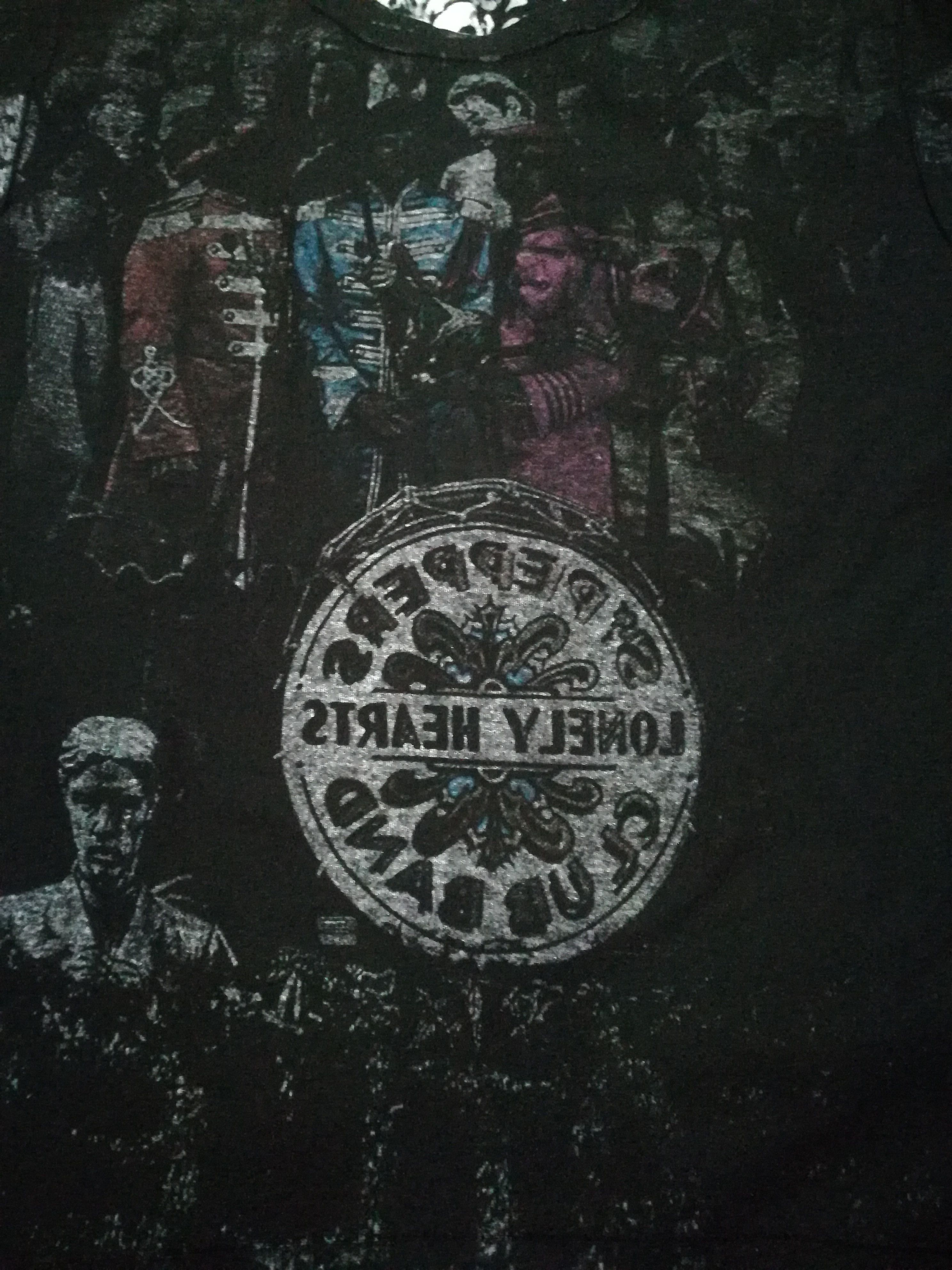 Band Tees × Vintage Vintage 90s Deadstock The Beatles Fullprint Tshirt Size US L / EU 52-54 / 3 - 8 Thumbnail