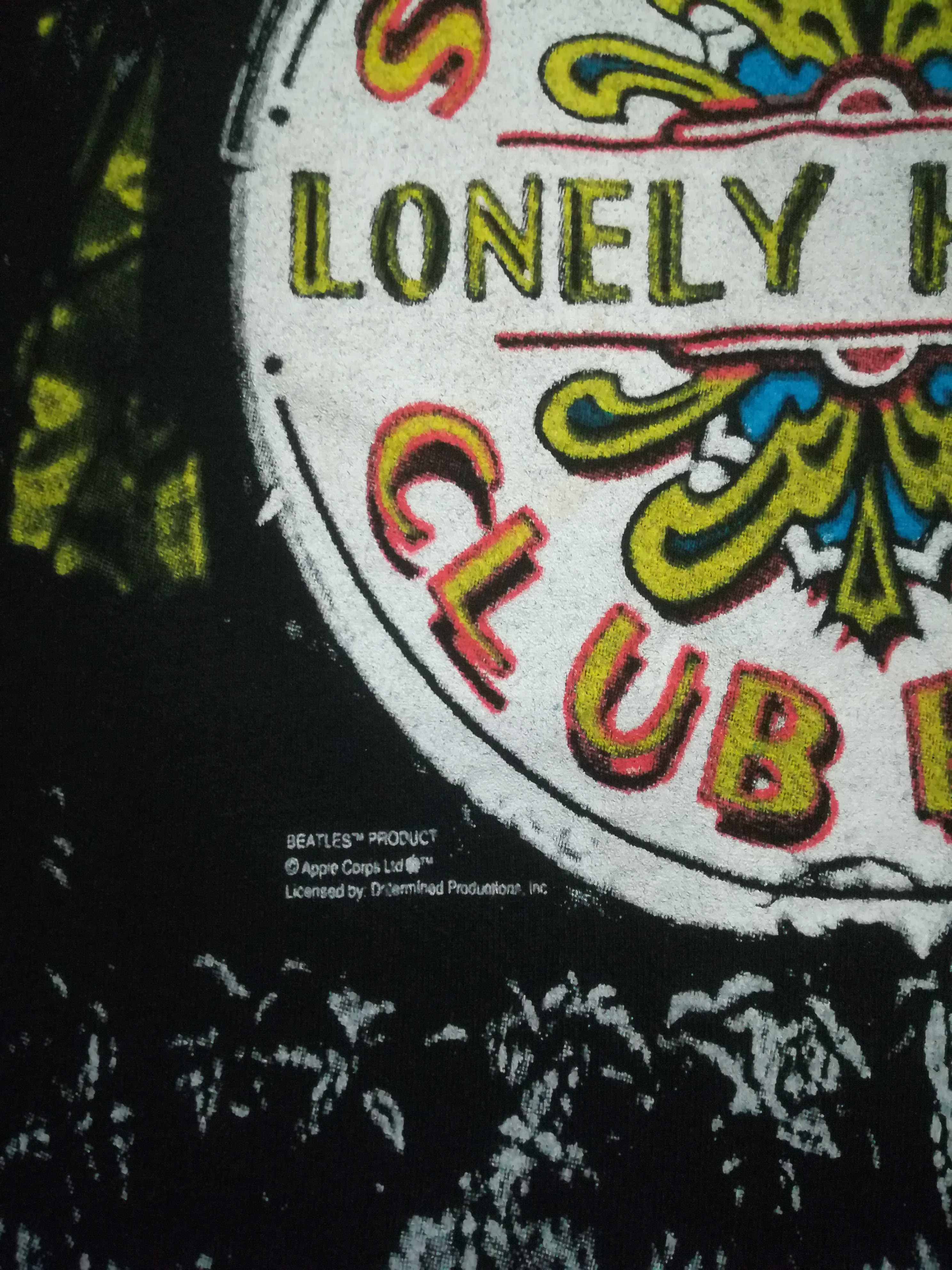 Band Tees × Vintage Vintage 90s Deadstock The Beatles Fullprint Tshirt Size US L / EU 52-54 / 3 - 4 Thumbnail