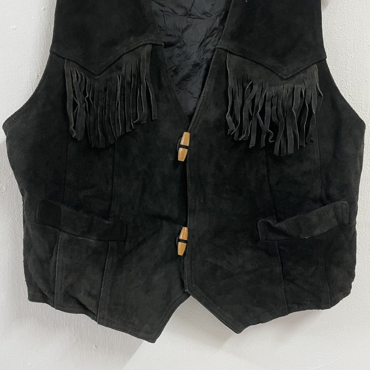 Cowboy Equipment Vintage Pasdedeux Cowboy Leather Vest Size US M / EU 48-50 / 2 - 3 Thumbnail