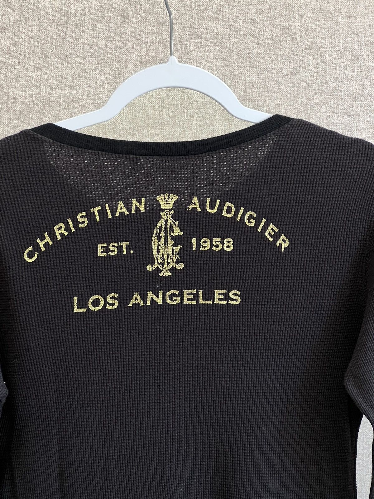 Christian Audigier Christian Audigier scull roses black long sleeve shirt Size US M / EU 48-50 / 2 - 9 Thumbnail